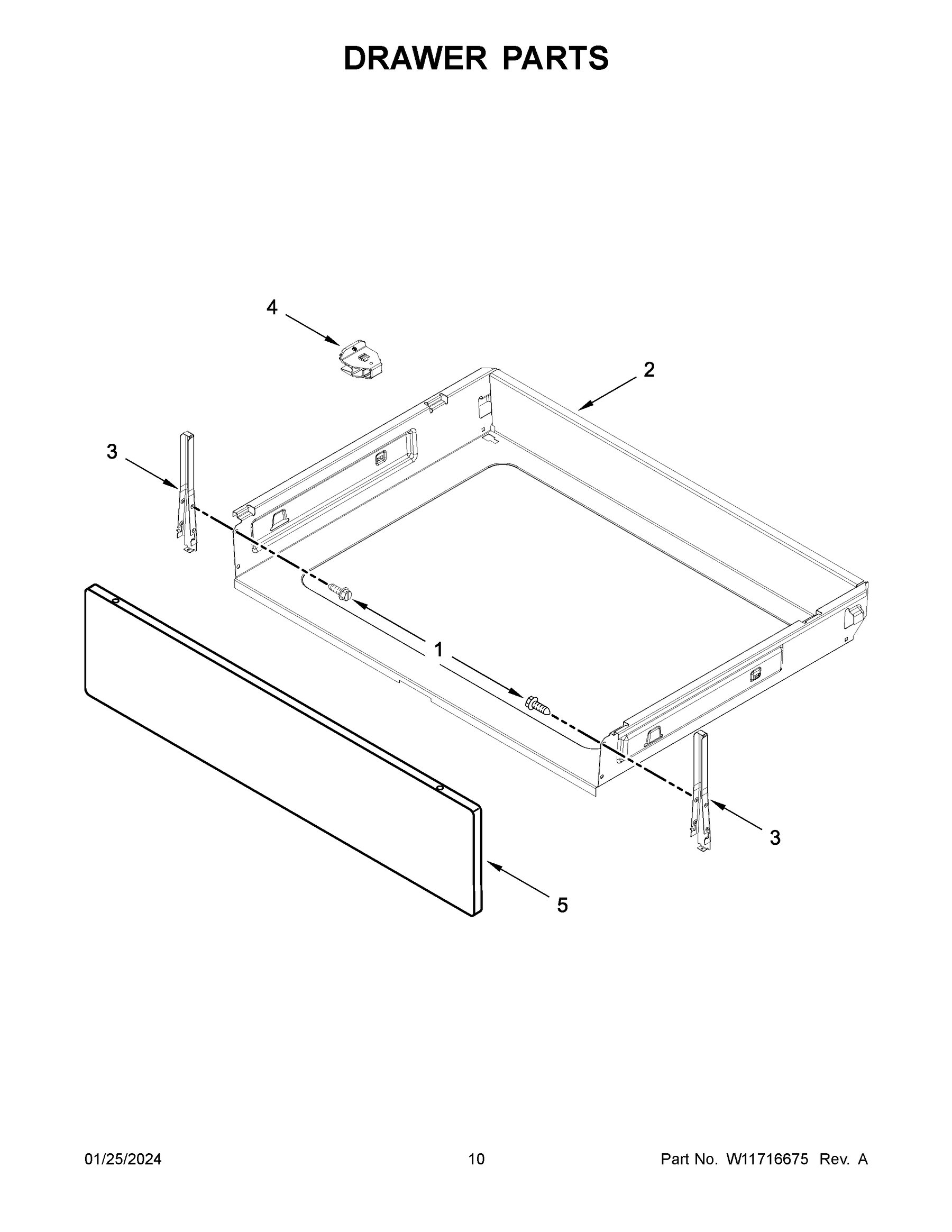 Drawer parts