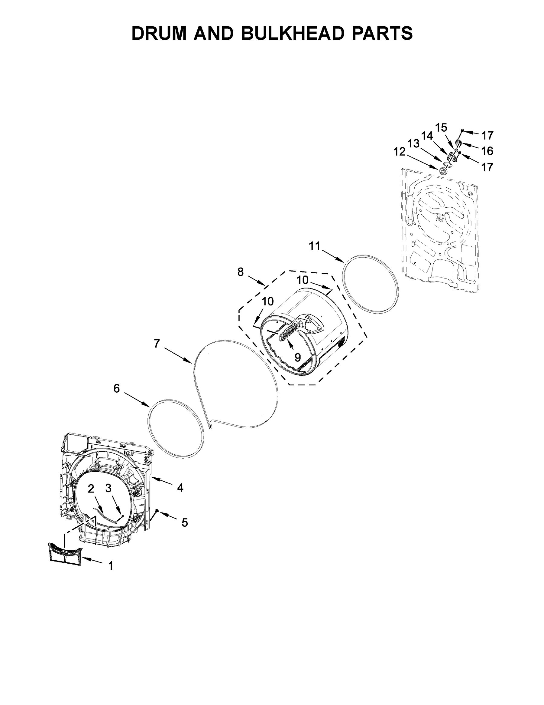 Drum and bulkhead parts