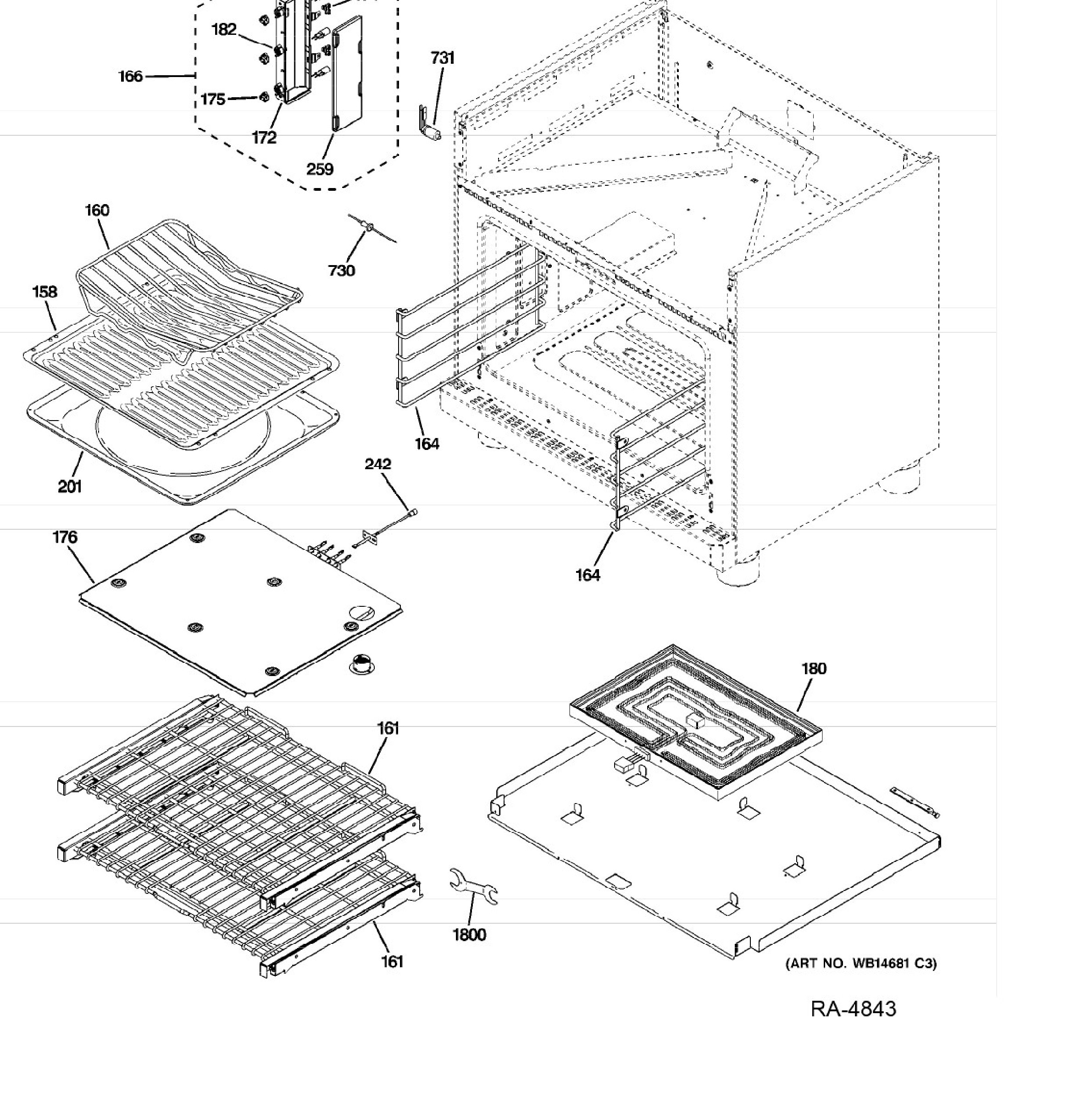 ZDP364NDP3SS Exploded View 5 appliance exploded-view parts diagram