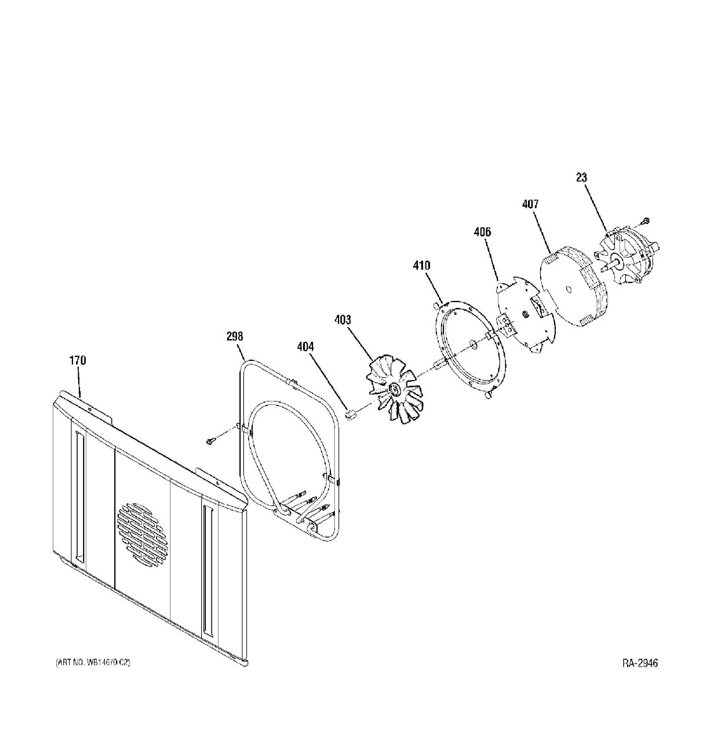 ZDP364NDP4SS Exploded View 2 appliance exploded-view parts diagram