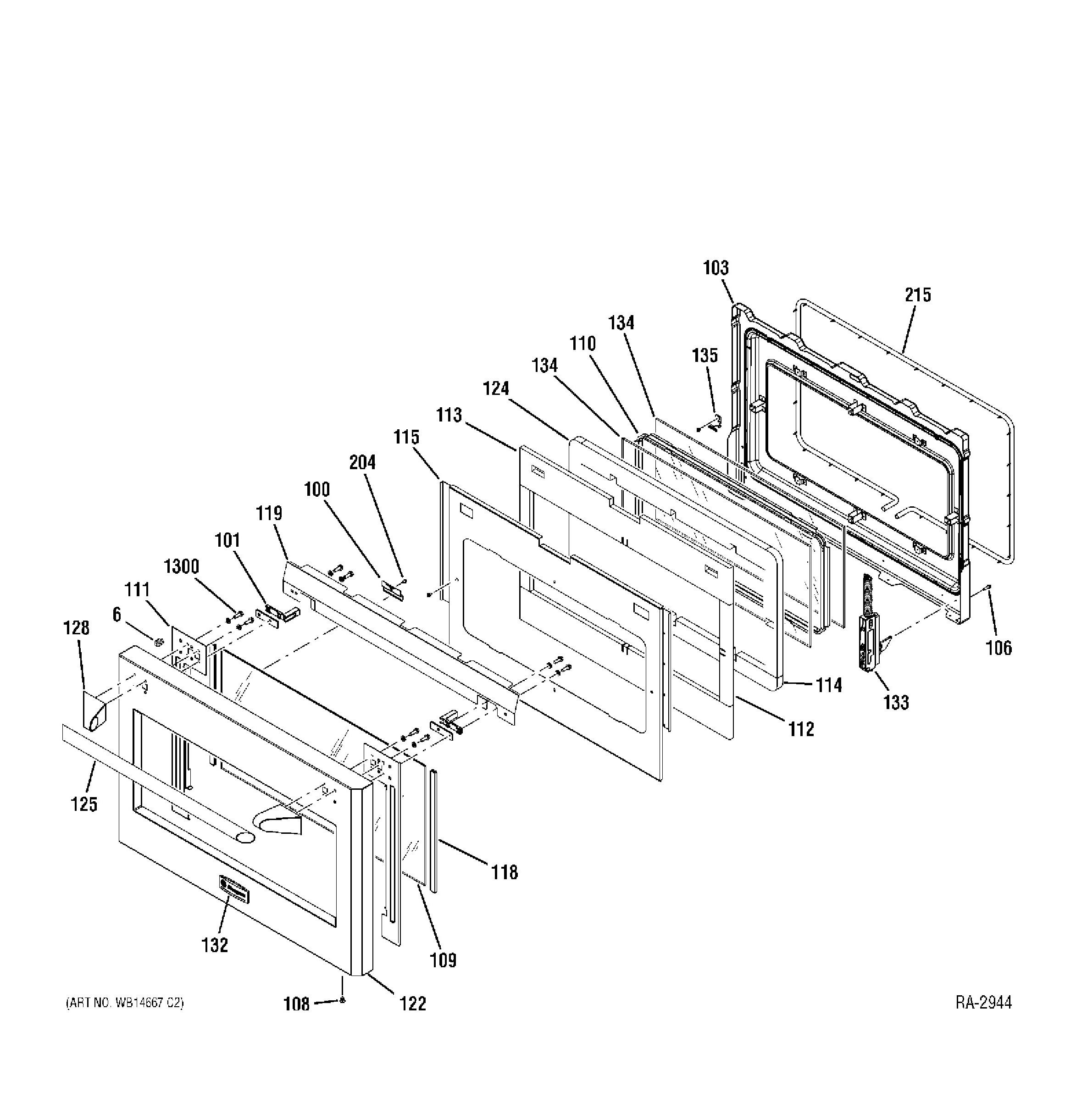 ZDP364NRP1SS Exploded View 5 appliance exploded-view parts diagram