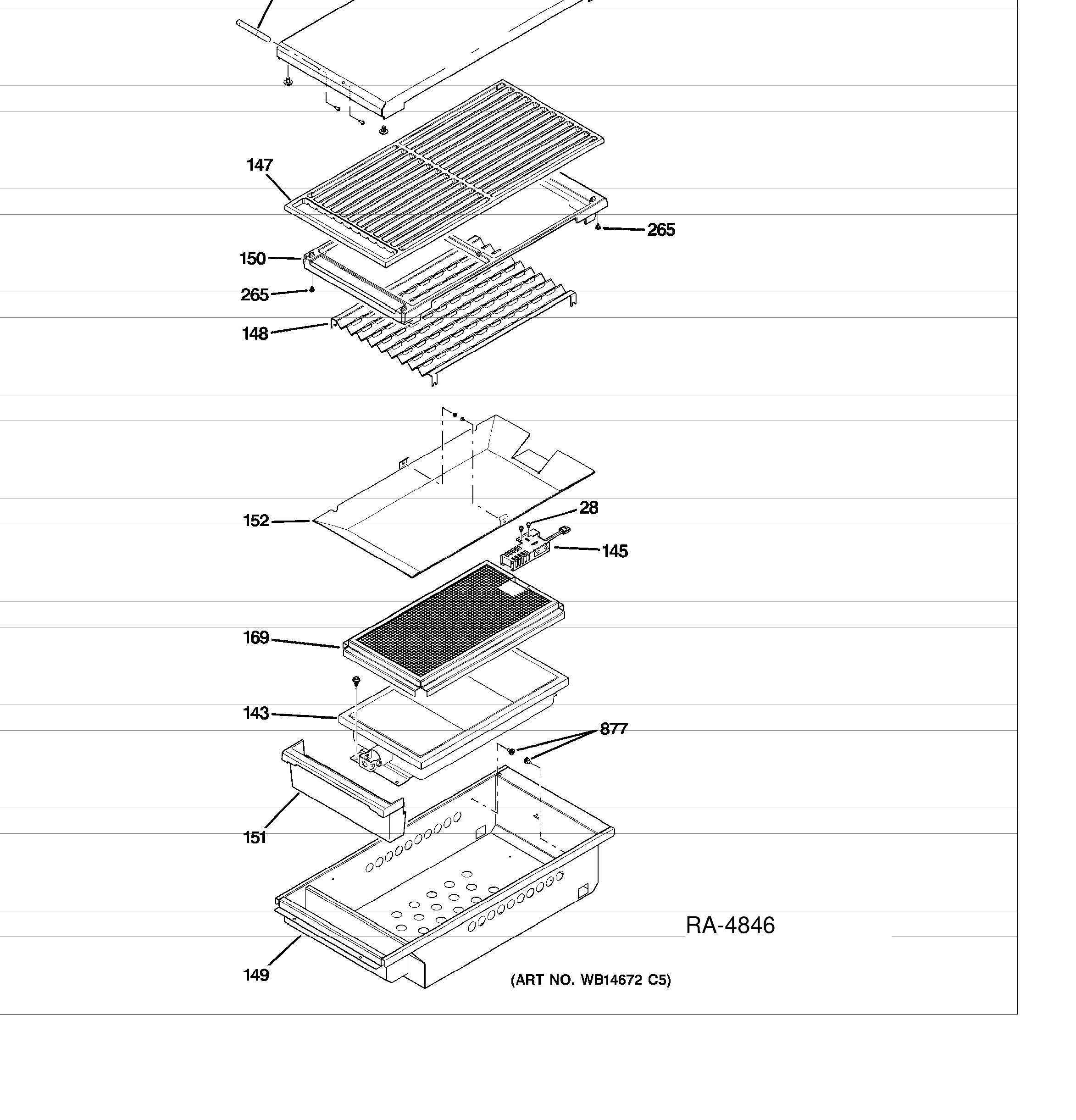 ZDP364NRP2SS Exploded View 9 appliance exploded-view parts diagram