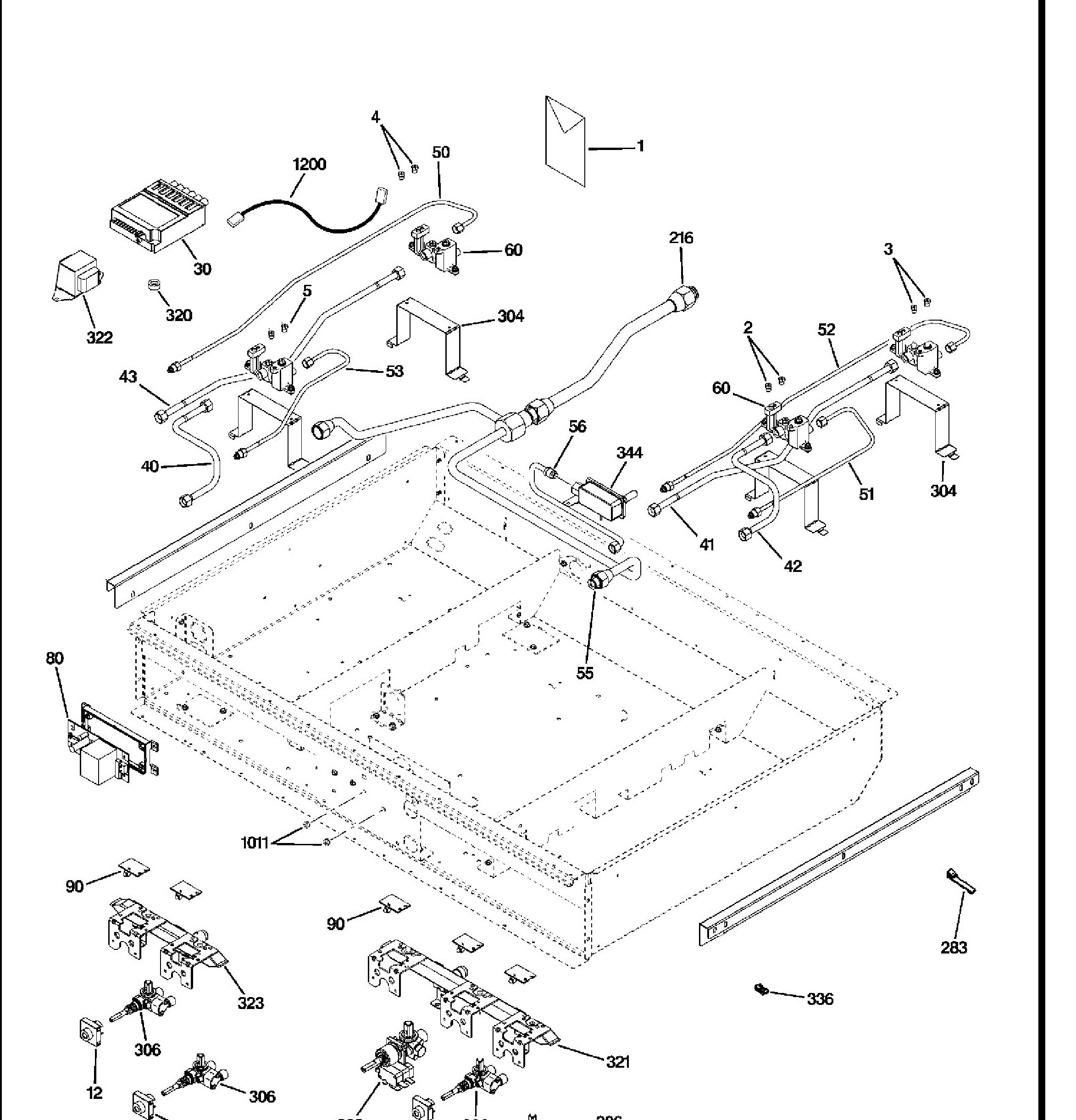 ZDP366NP2SS Exploded View 3 appliance exploded-view parts diagram
