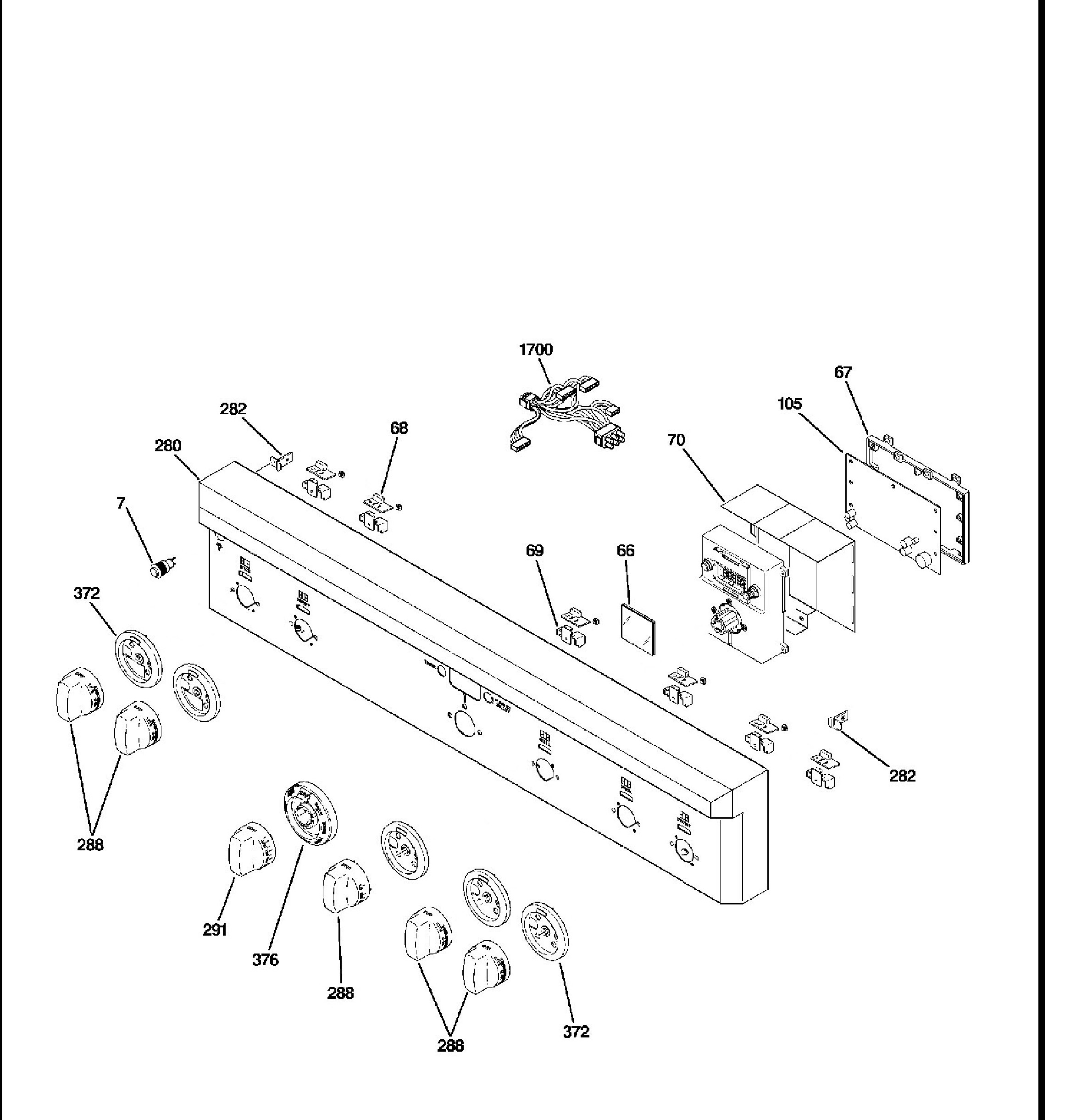 ZDP366NP2SS Exploded View 1 appliance exploded-view parts diagram