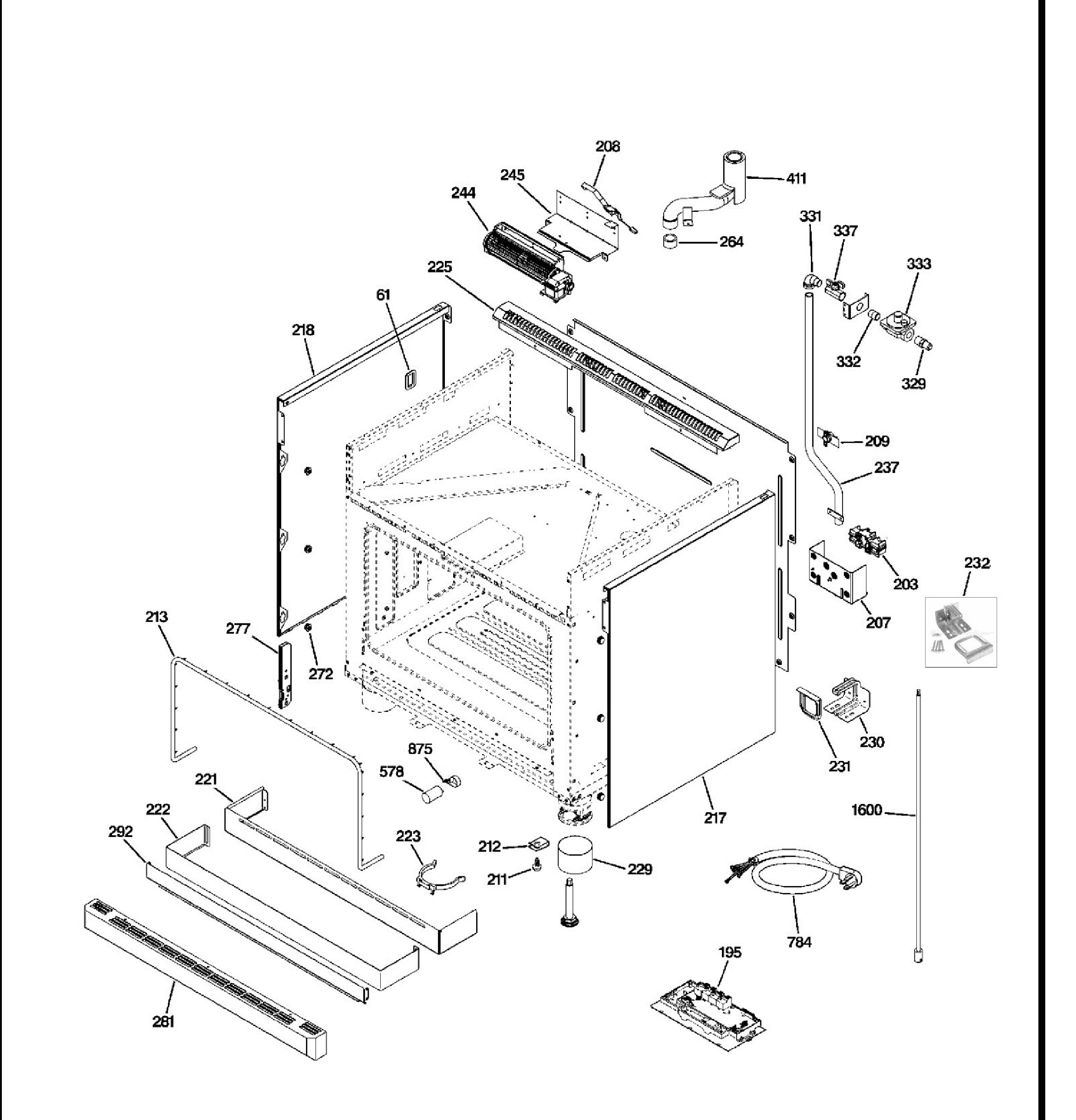 ZDP366NP2SS Exploded View 4 appliance exploded-view parts diagram