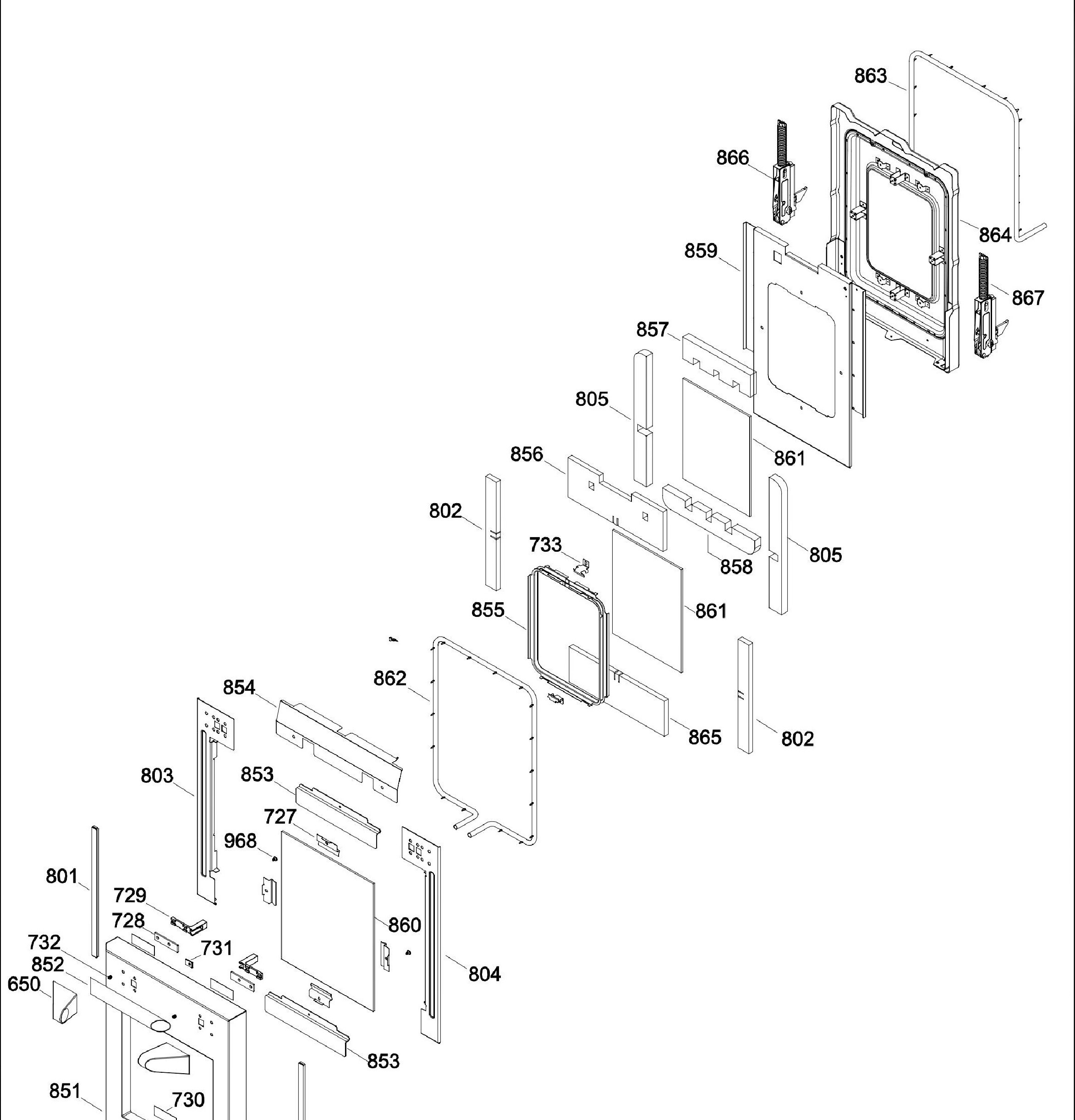 ZDP484NGP8SS Exploded View 6 appliance exploded-view parts diagram