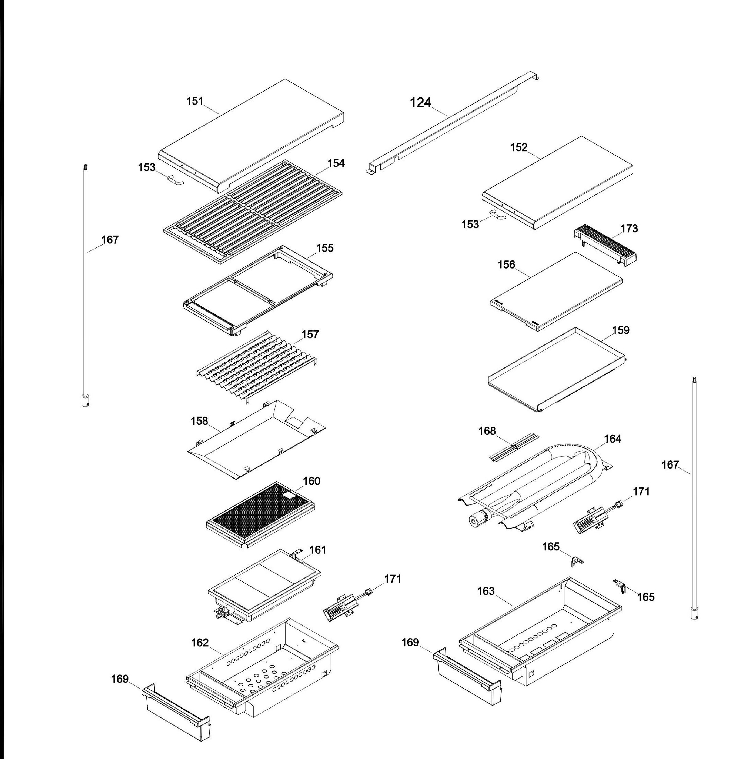 ZDP484NGP8SS Exploded View 2 appliance exploded-view parts diagram