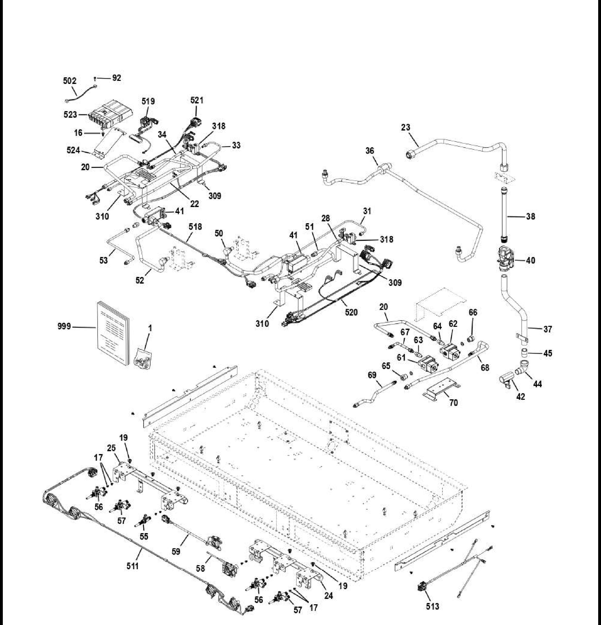 ZDP484NGT1SS Exploded View 7 appliance exploded-view parts diagram