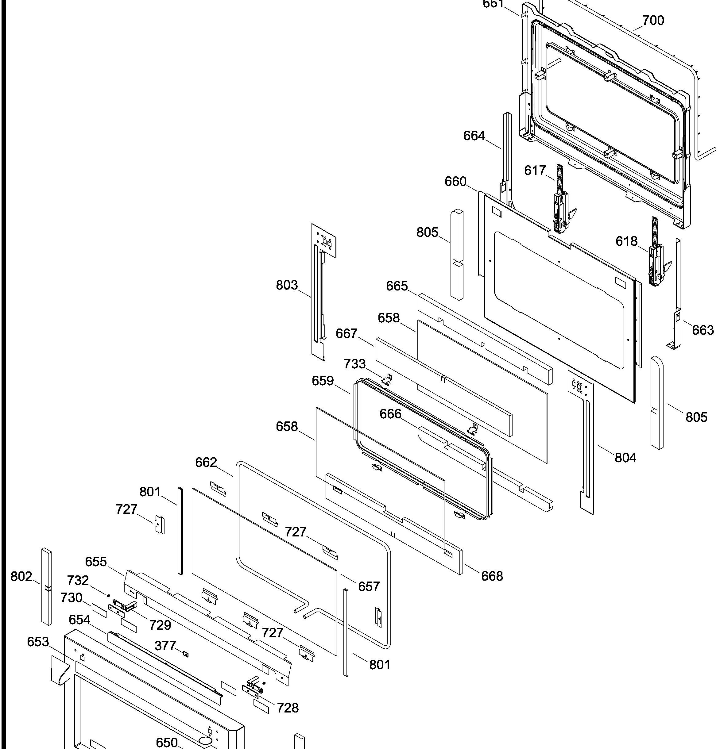 ZDP486LRP3SS Exploded View 5 appliance exploded-view parts diagram