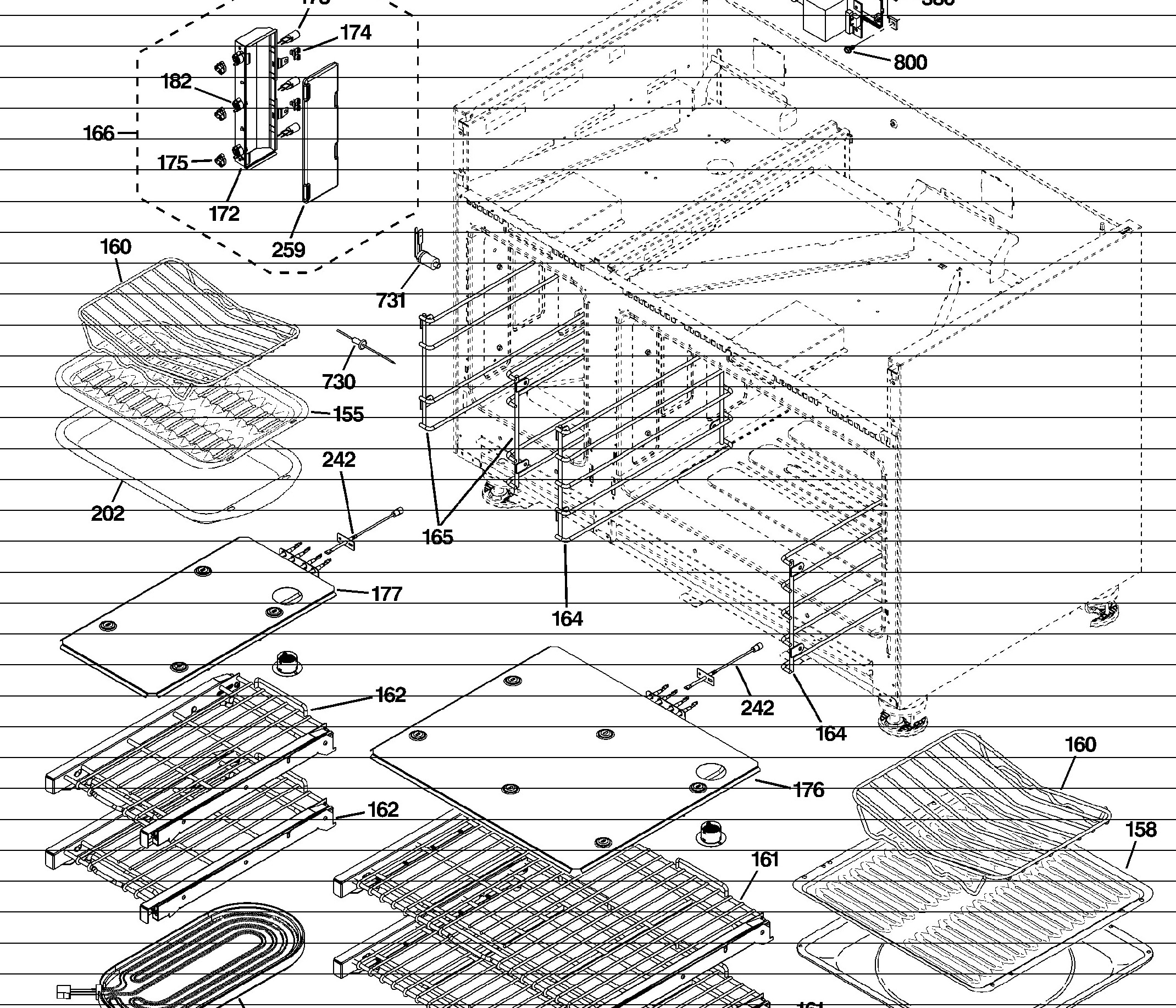 ZDP486NDP5SS Exploded View 10 appliance exploded-view parts diagram