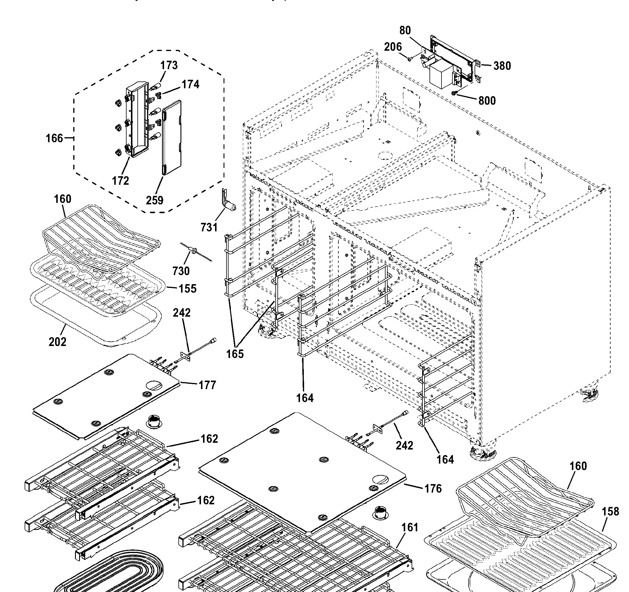 ZDP486NDP7SS Exploded View 9 appliance exploded-view parts diagram