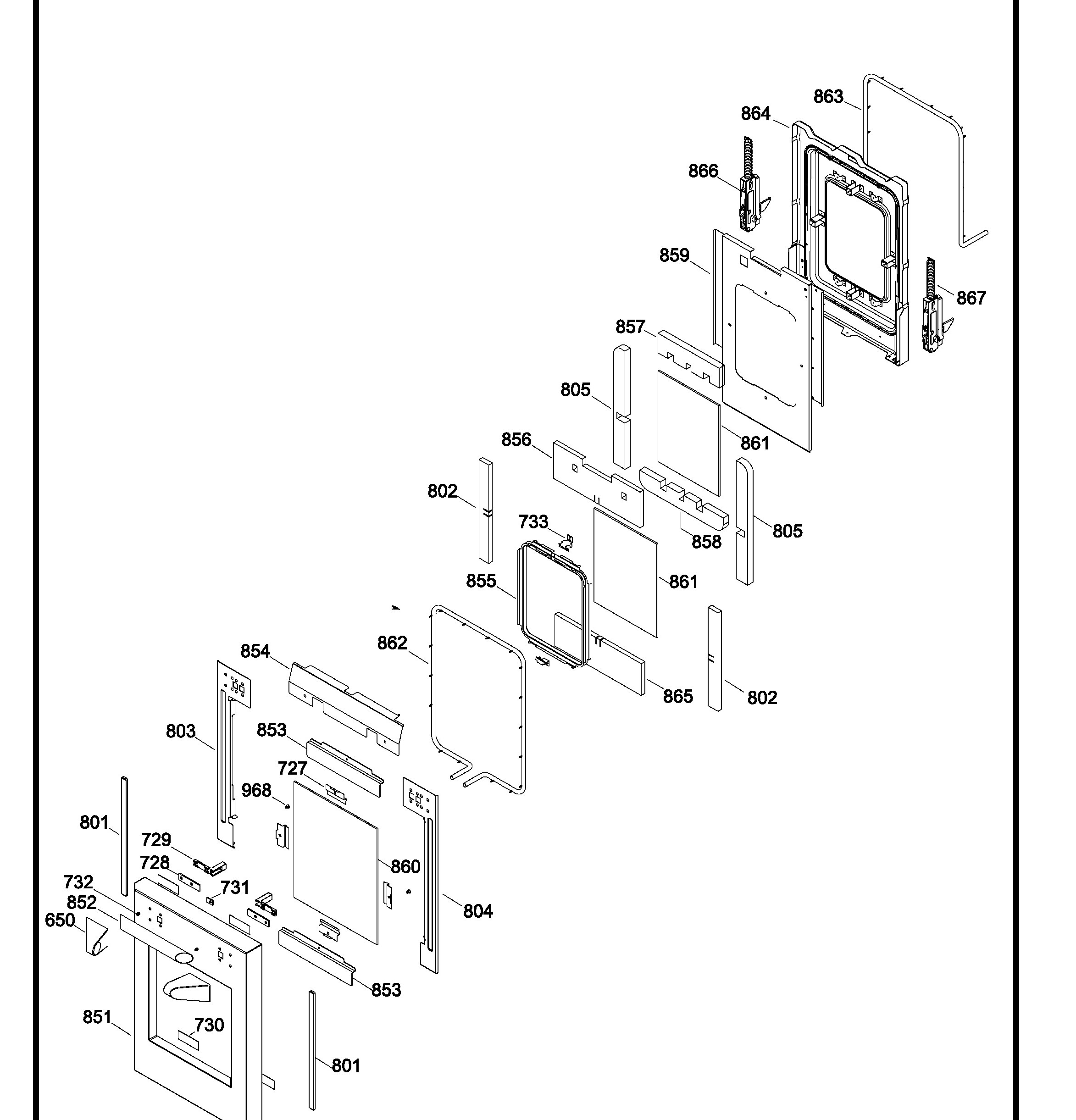 ZDP486NDP8SS Exploded View 6 appliance exploded-view parts diagram