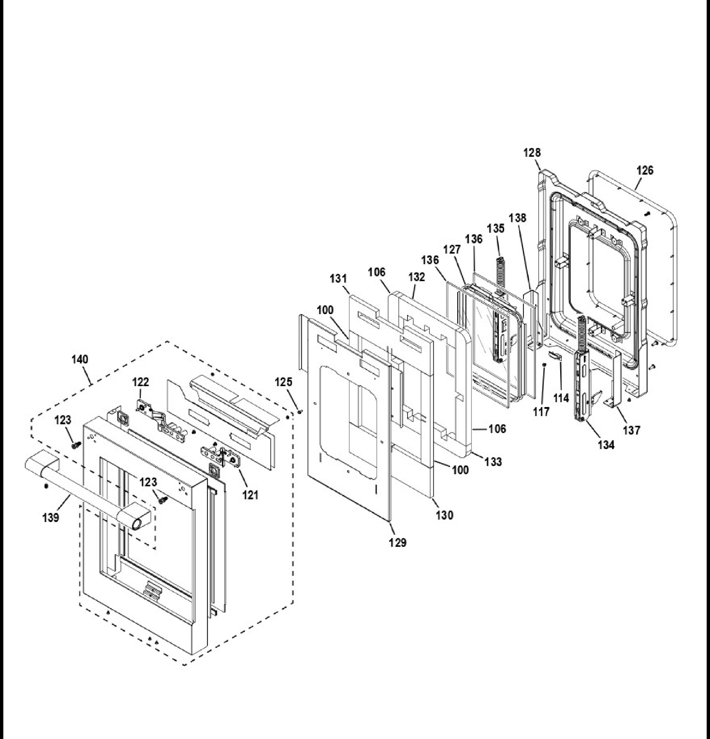 ZDP486NDT2SS Exploded View 2 appliance exploded-view parts diagram