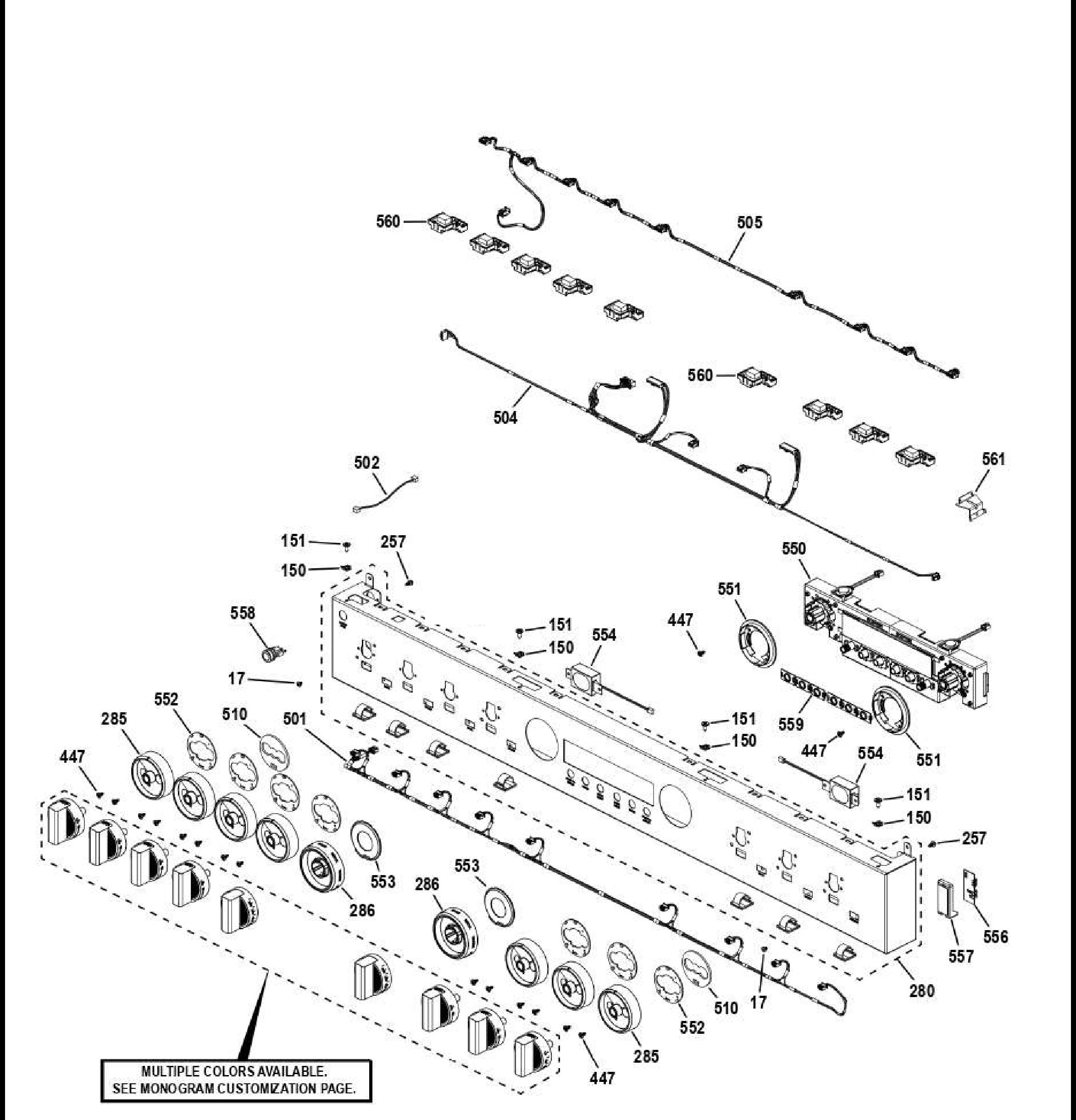 ZDP486NDT2SS Exploded View 5 appliance exploded-view parts diagram