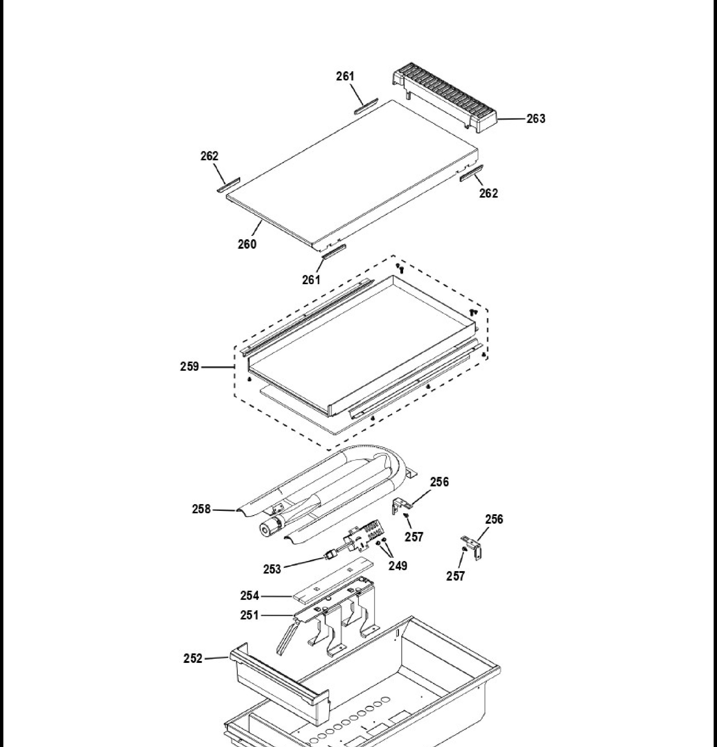 ZDP486NDT2SS Exploded View 3 appliance exploded-view parts diagram