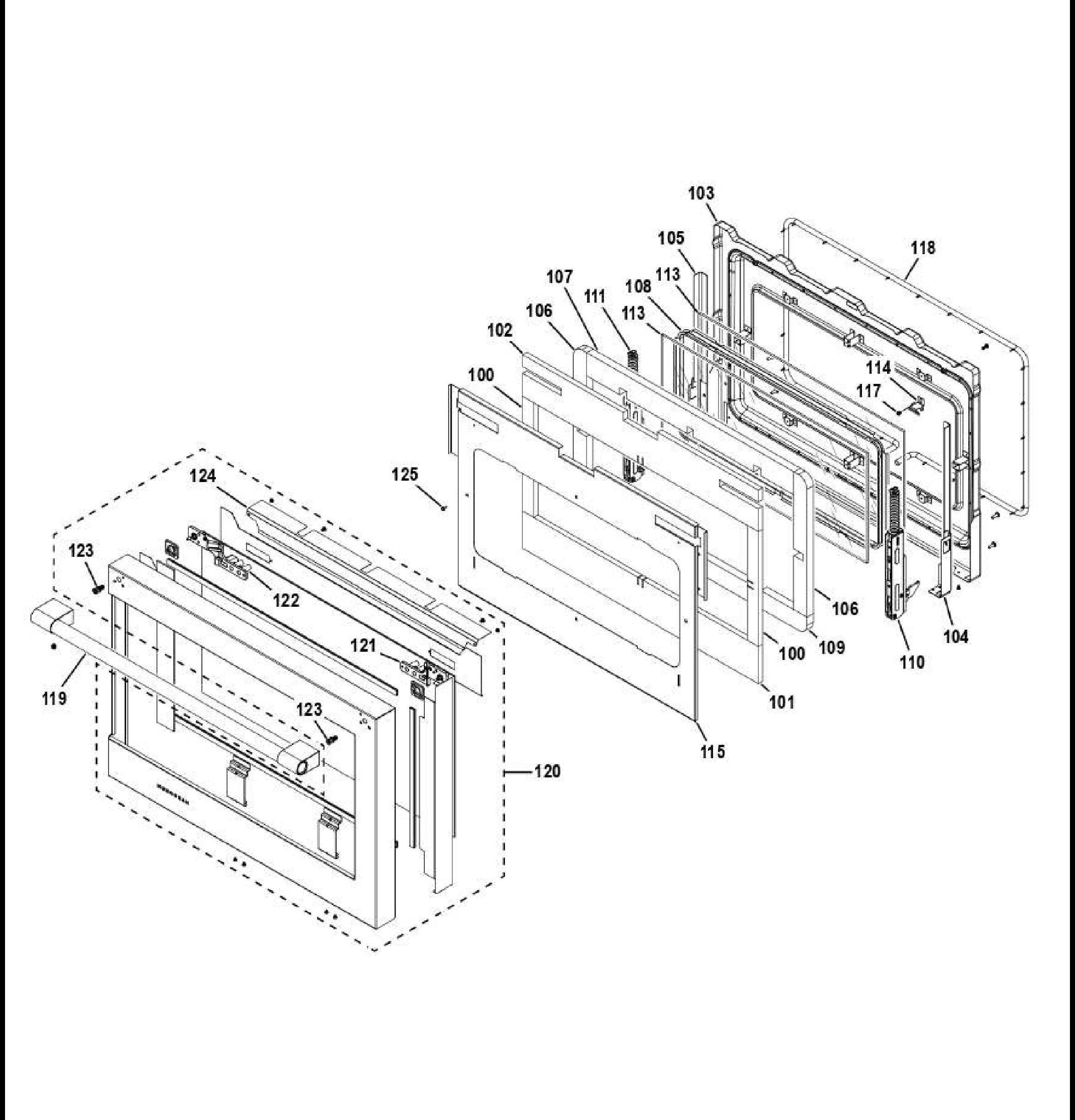 ZDP486NDT2SS Exploded View 12 appliance exploded-view parts diagram