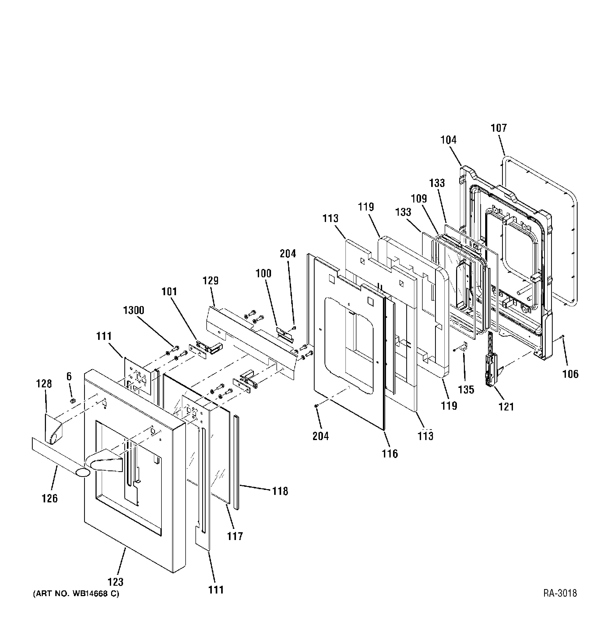 ZDP486NRP1SS Exploded View 10 appliance exploded-view parts diagram