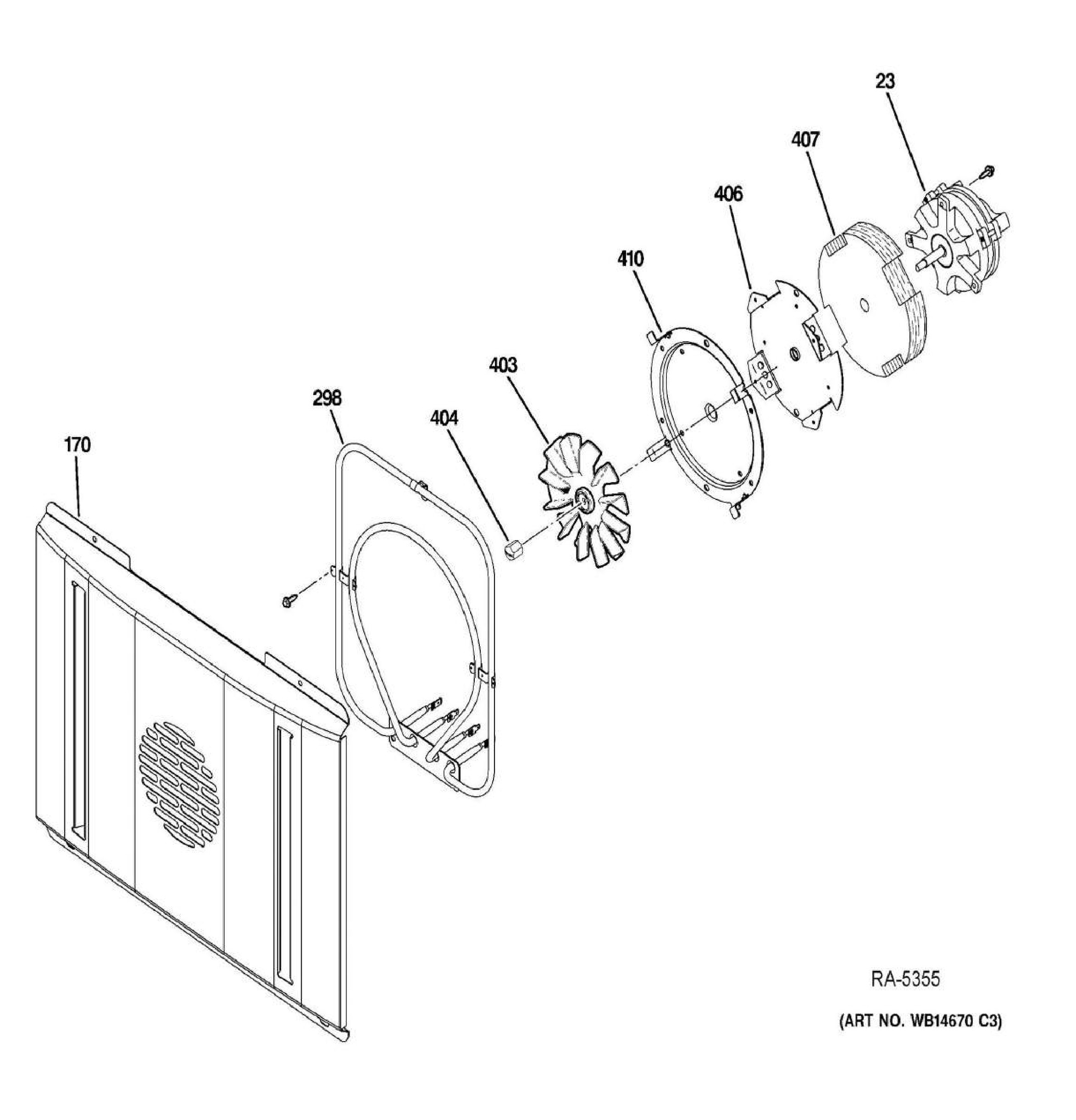 ZDP486NRP2SS Exploded View 3 appliance exploded-view parts diagram