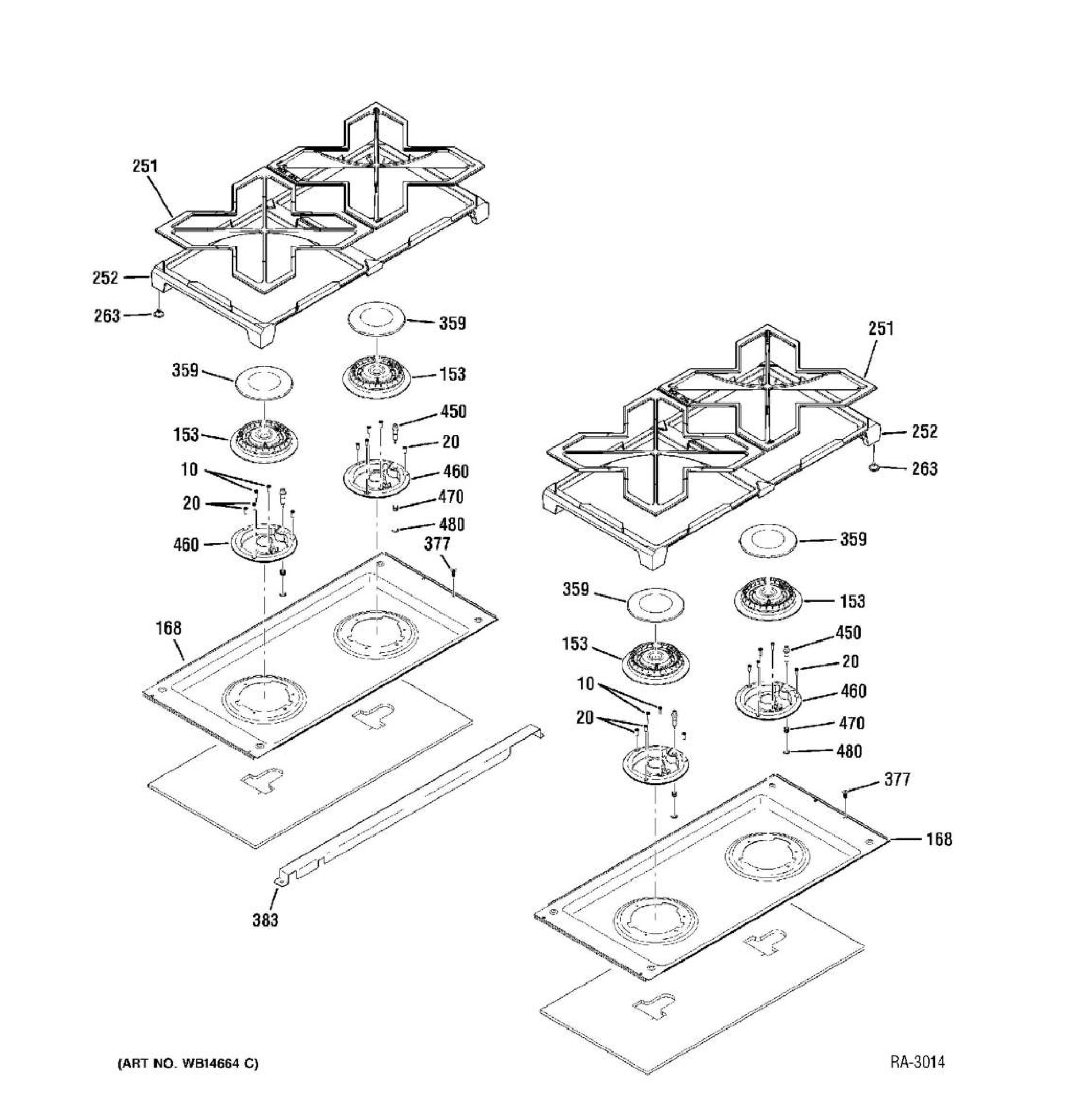 ZDP486NRP2SS Exploded View 7 appliance exploded-view parts diagram