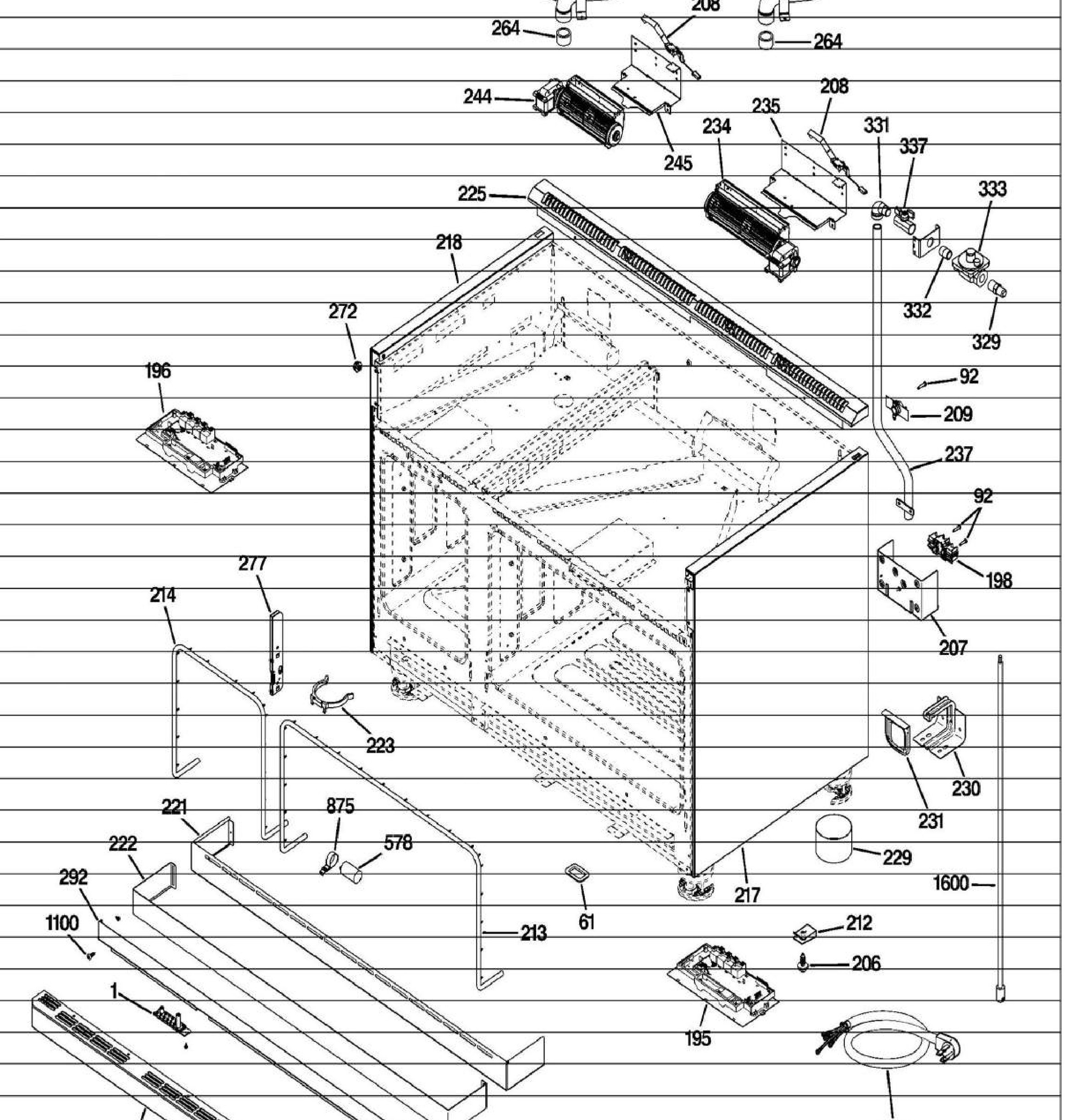 ZDP486NRP2SS Exploded View 8 appliance exploded-view parts diagram