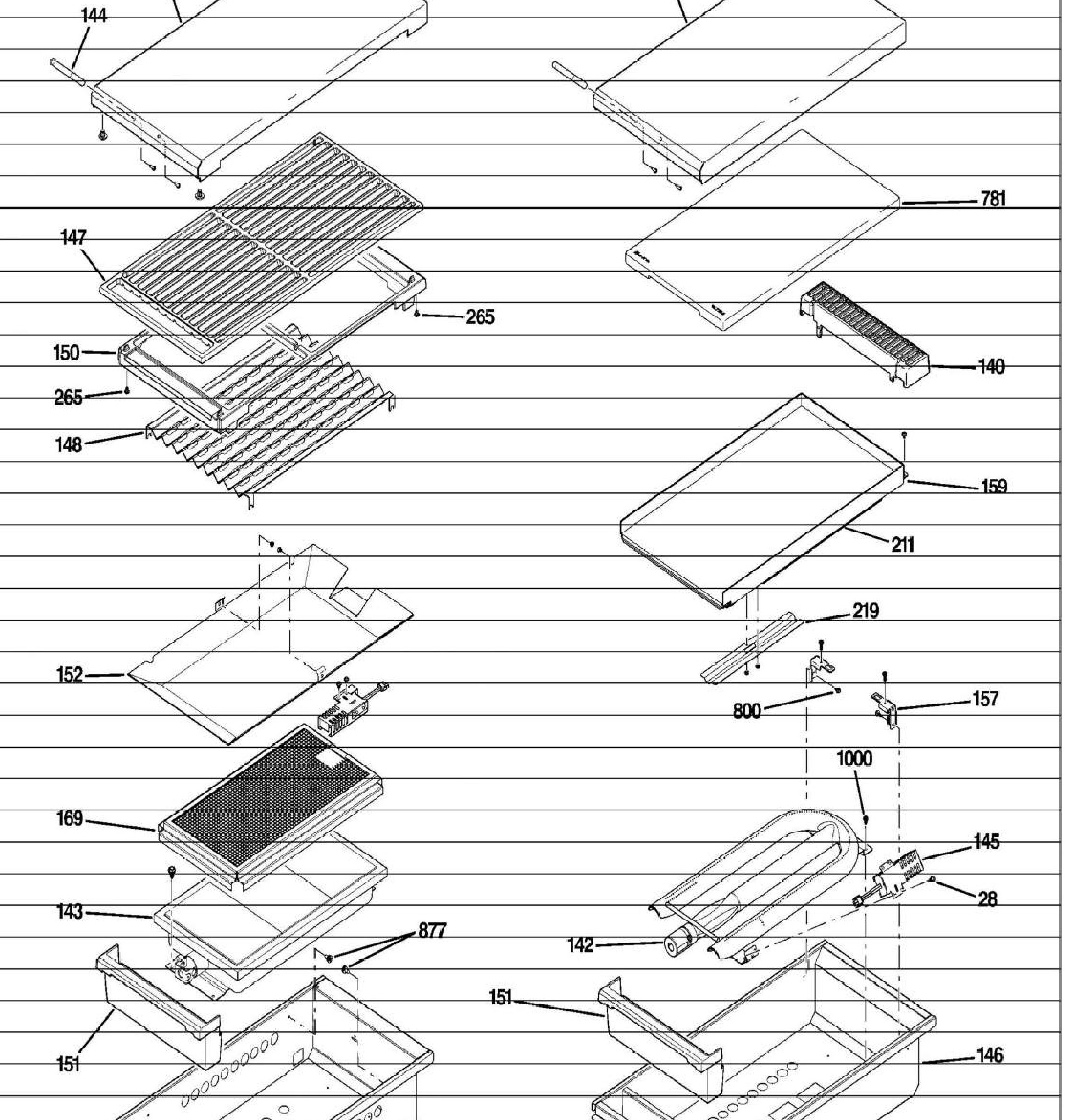 ZDP486NRP2SS Exploded View 5 appliance exploded-view parts diagram