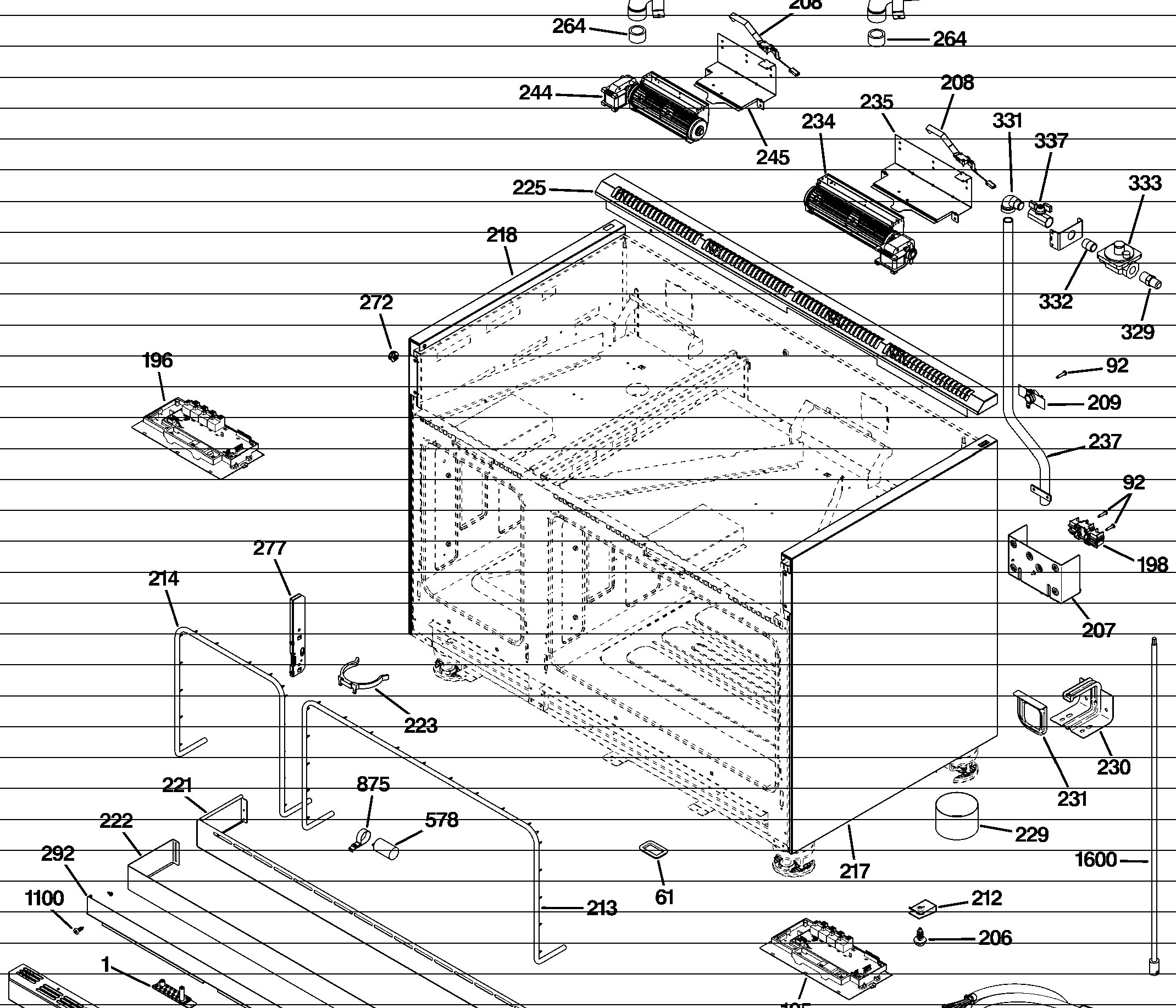 ZDP486NRP3SS Exploded View 8 appliance exploded-view parts diagram