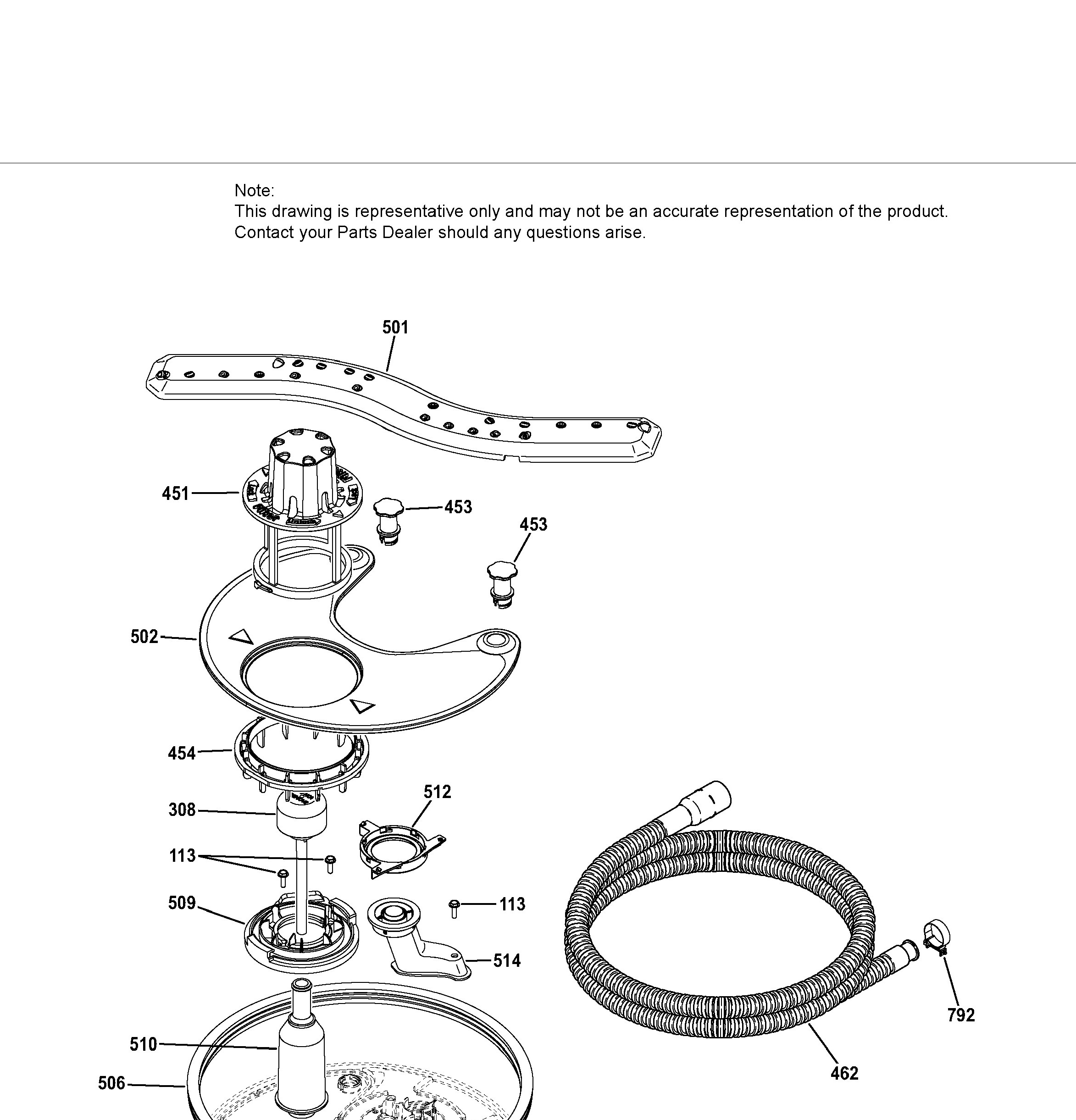 ZDT975SSJ2SS Exploded View 6 appliance exploded-view parts diagram