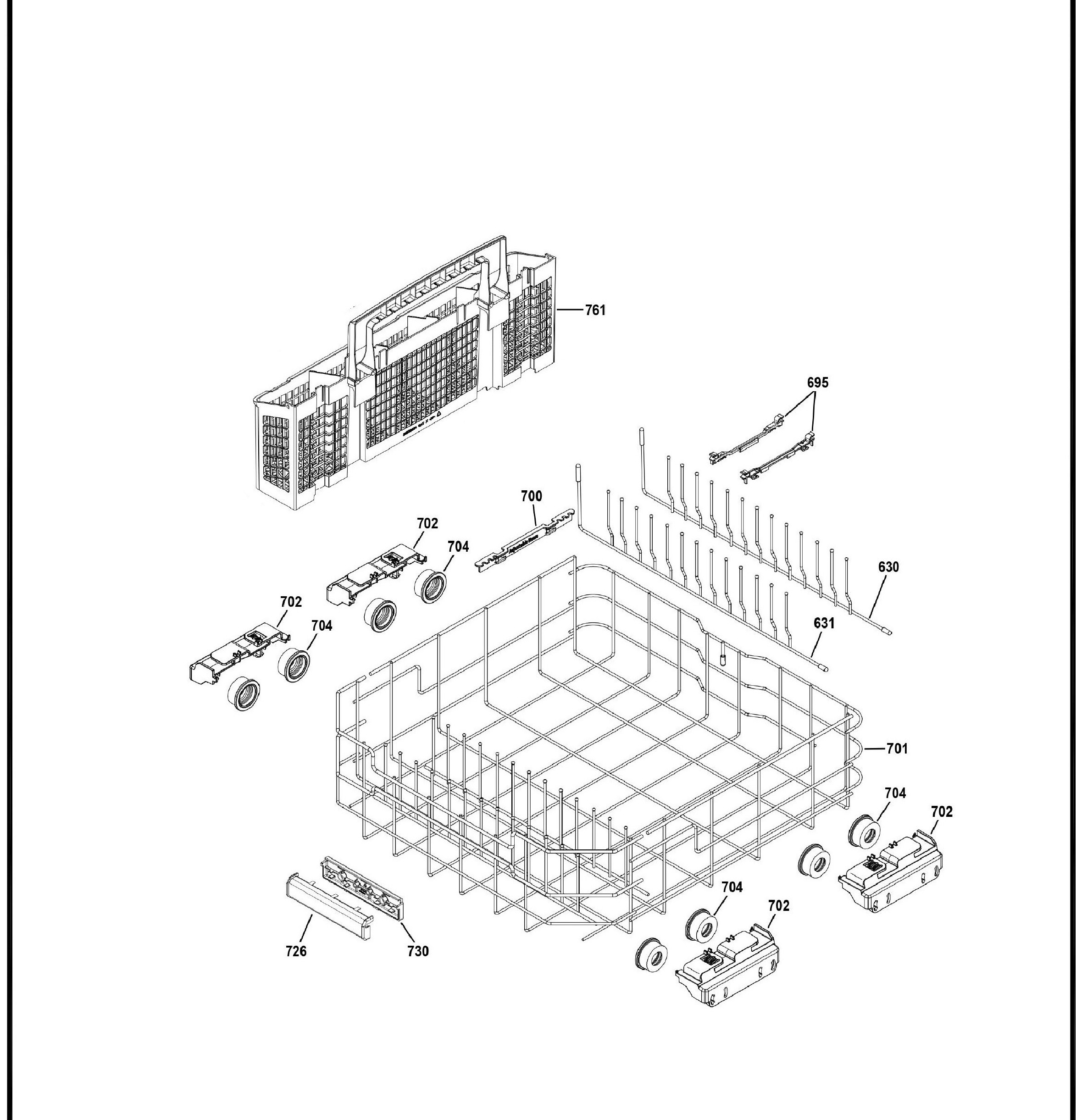 ZDT985SSN3SS Exploded View 6 appliance exploded-view parts diagram