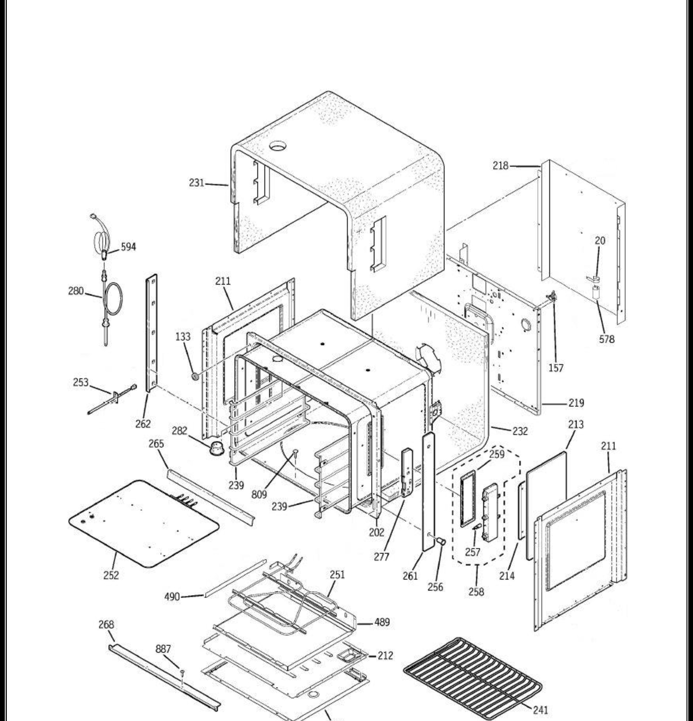 ZET2PM3SS Exploded View 4 appliance exploded-view parts diagram