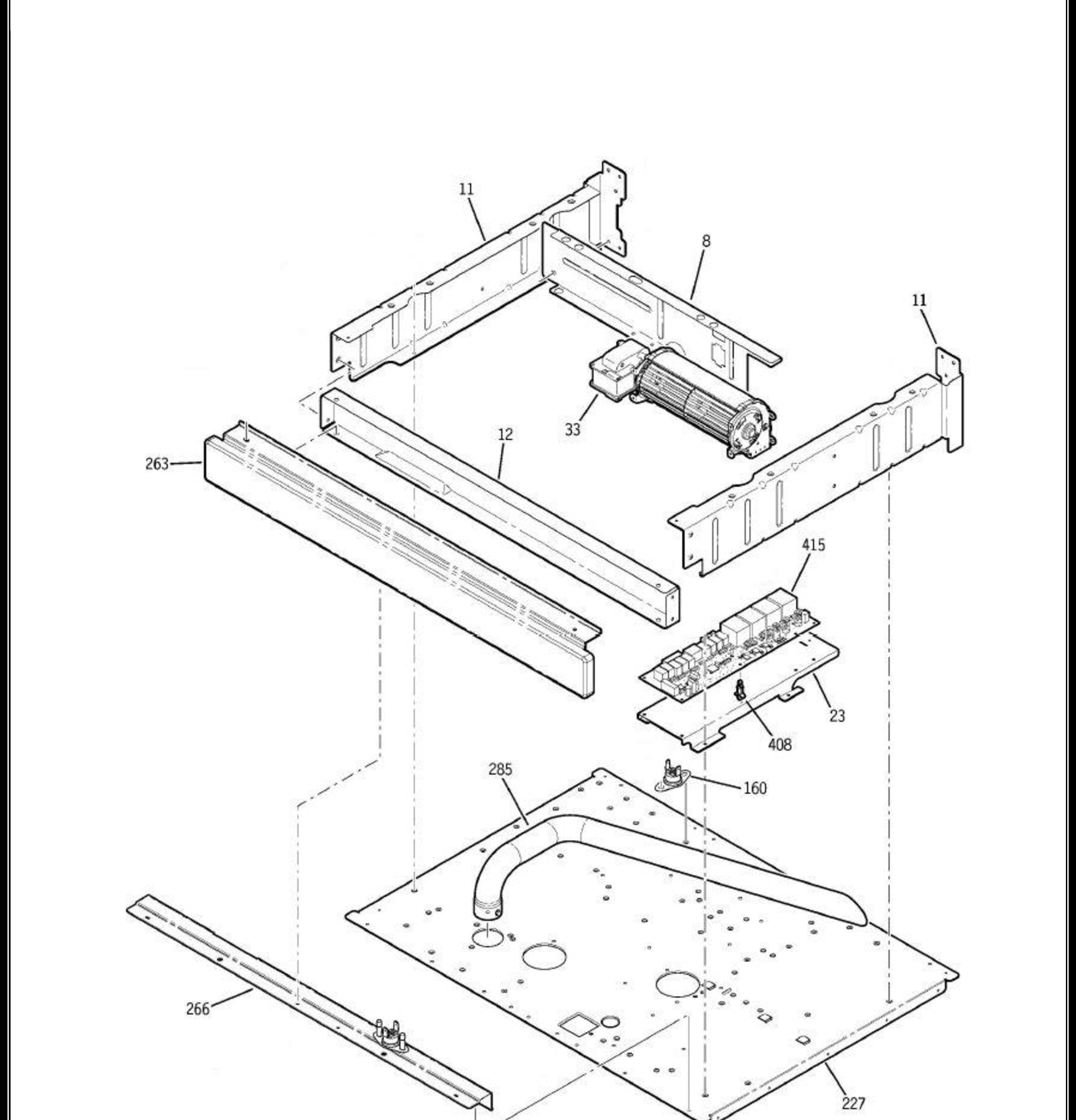 ZET2PM3SS Exploded View 3 appliance exploded-view parts diagram