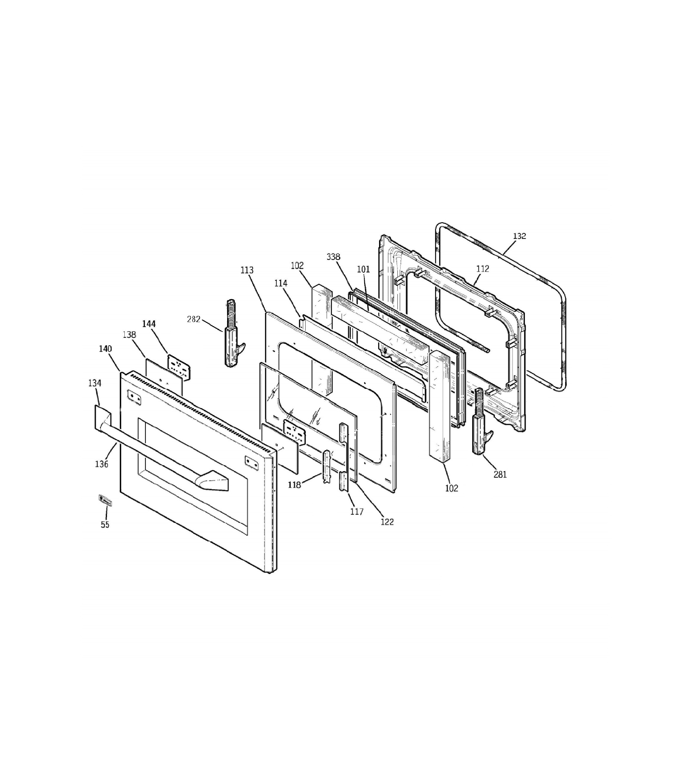 ZET2PM4SS Exploded View 5 appliance exploded-view parts diagram