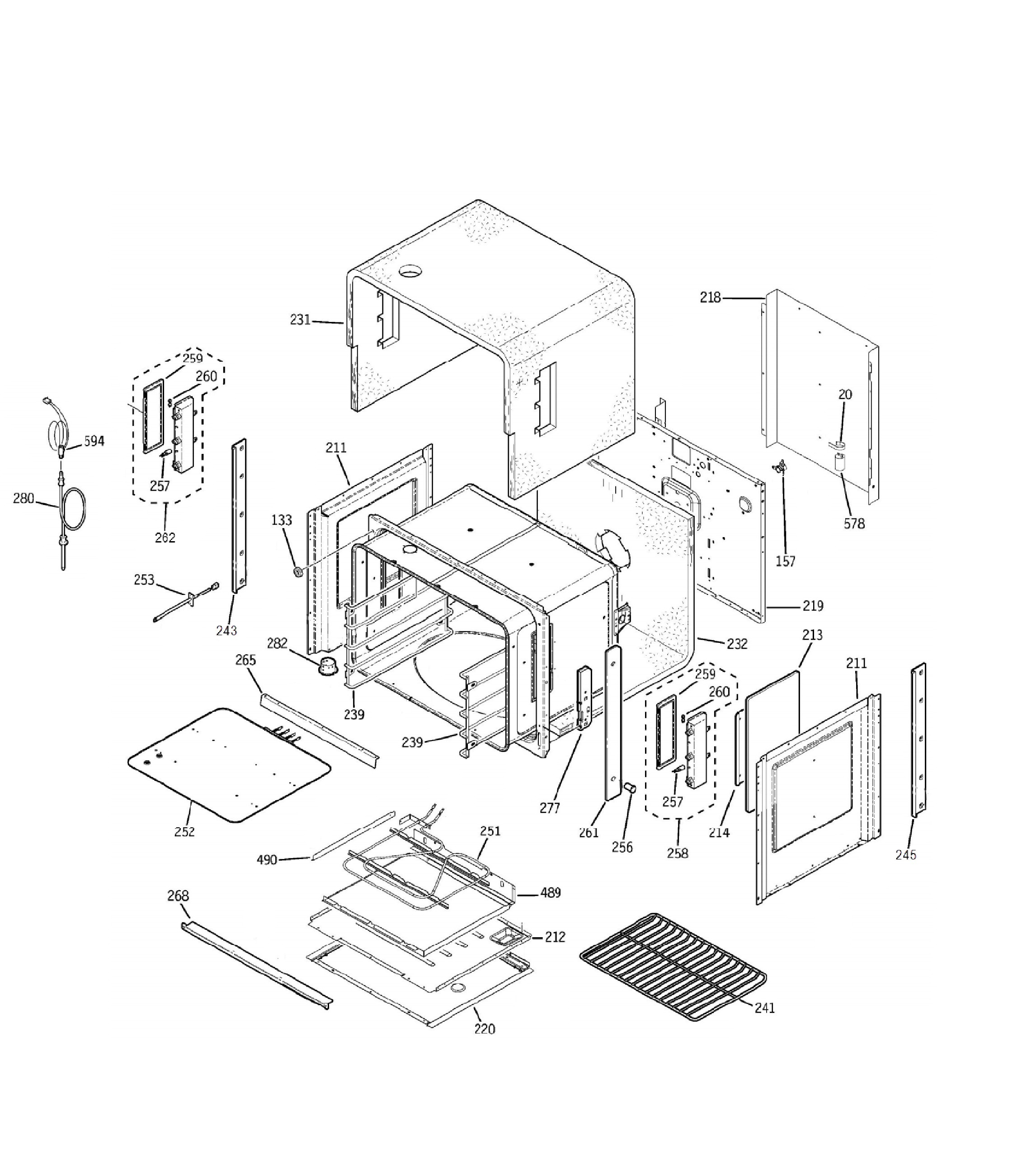 ZET2PM4SS Exploded View 3 appliance exploded-view parts diagram