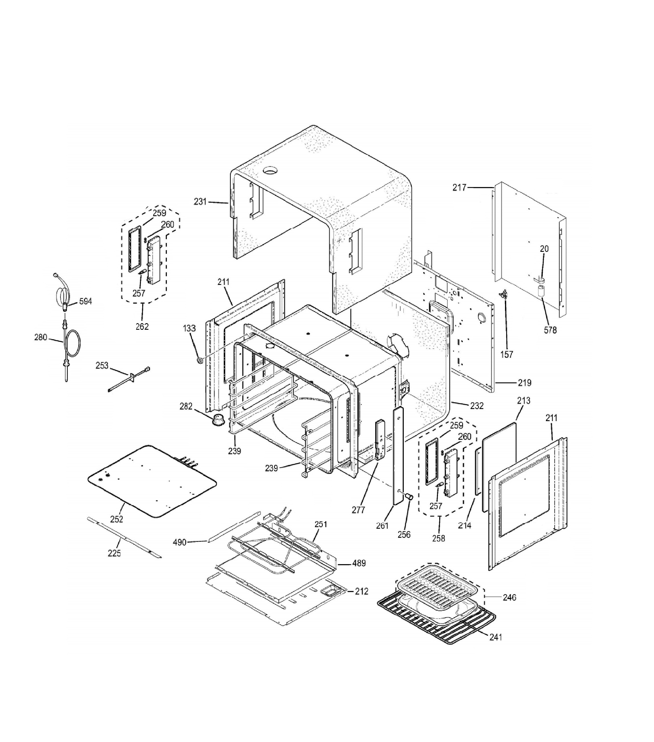ZET2PM4SS Exploded View 2 appliance exploded-view parts diagram