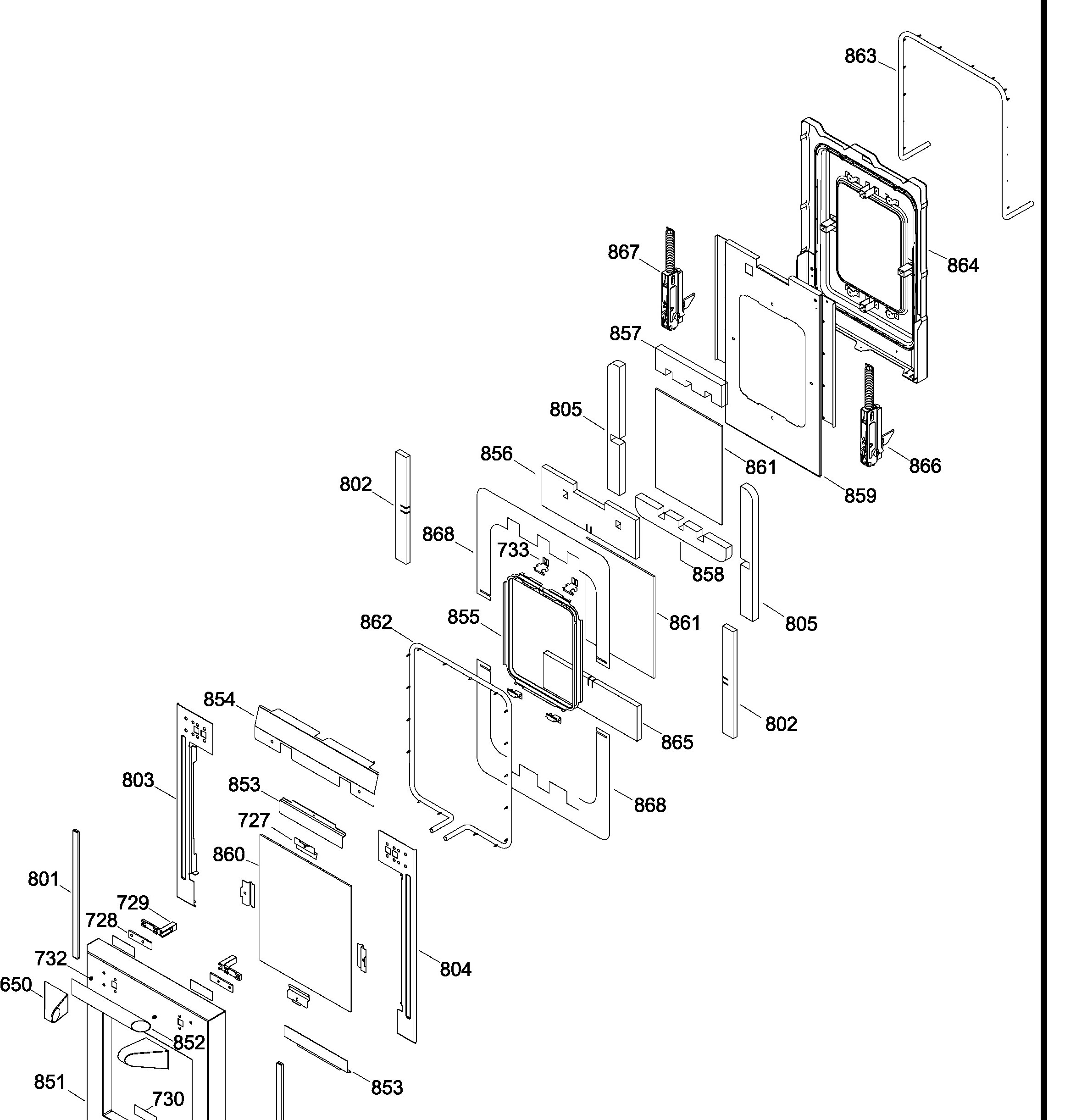 ZGP486LDR2SS Exploded View 6 appliance exploded-view parts diagram