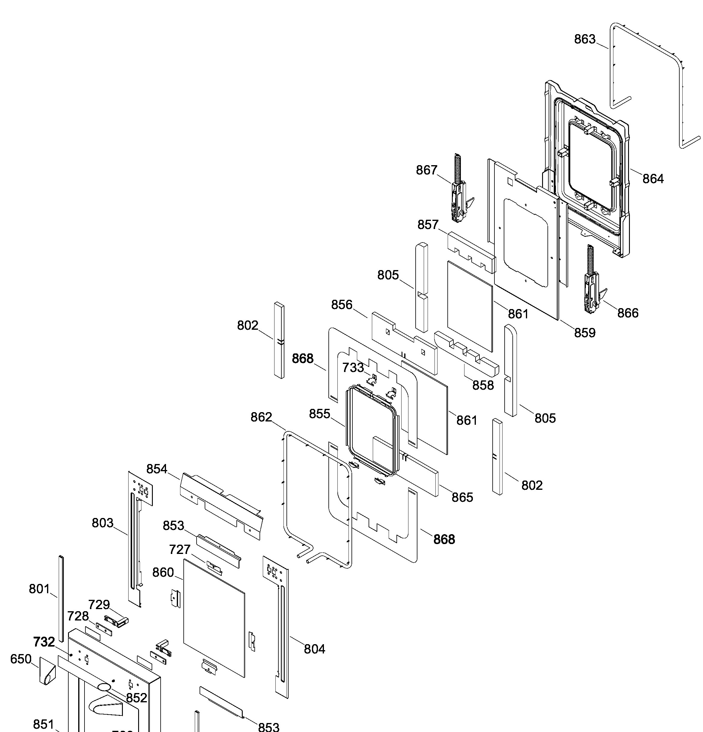 ZGP486LRR1SS Exploded View 6 appliance exploded-view parts diagram