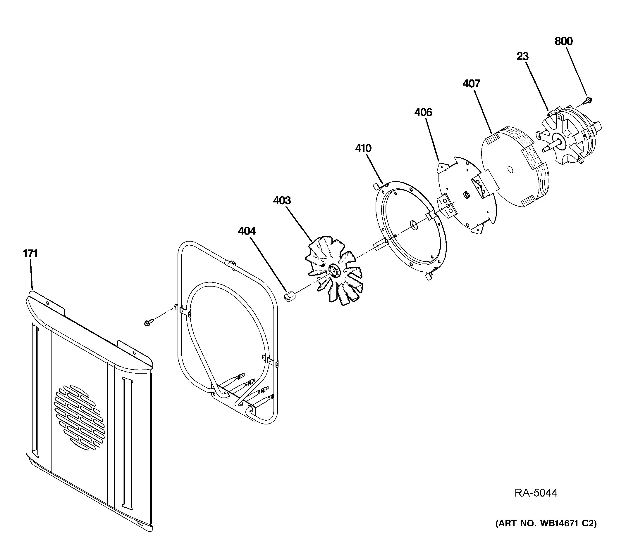 ZGP486NDR1SS Exploded View 4 appliance exploded-view parts diagram