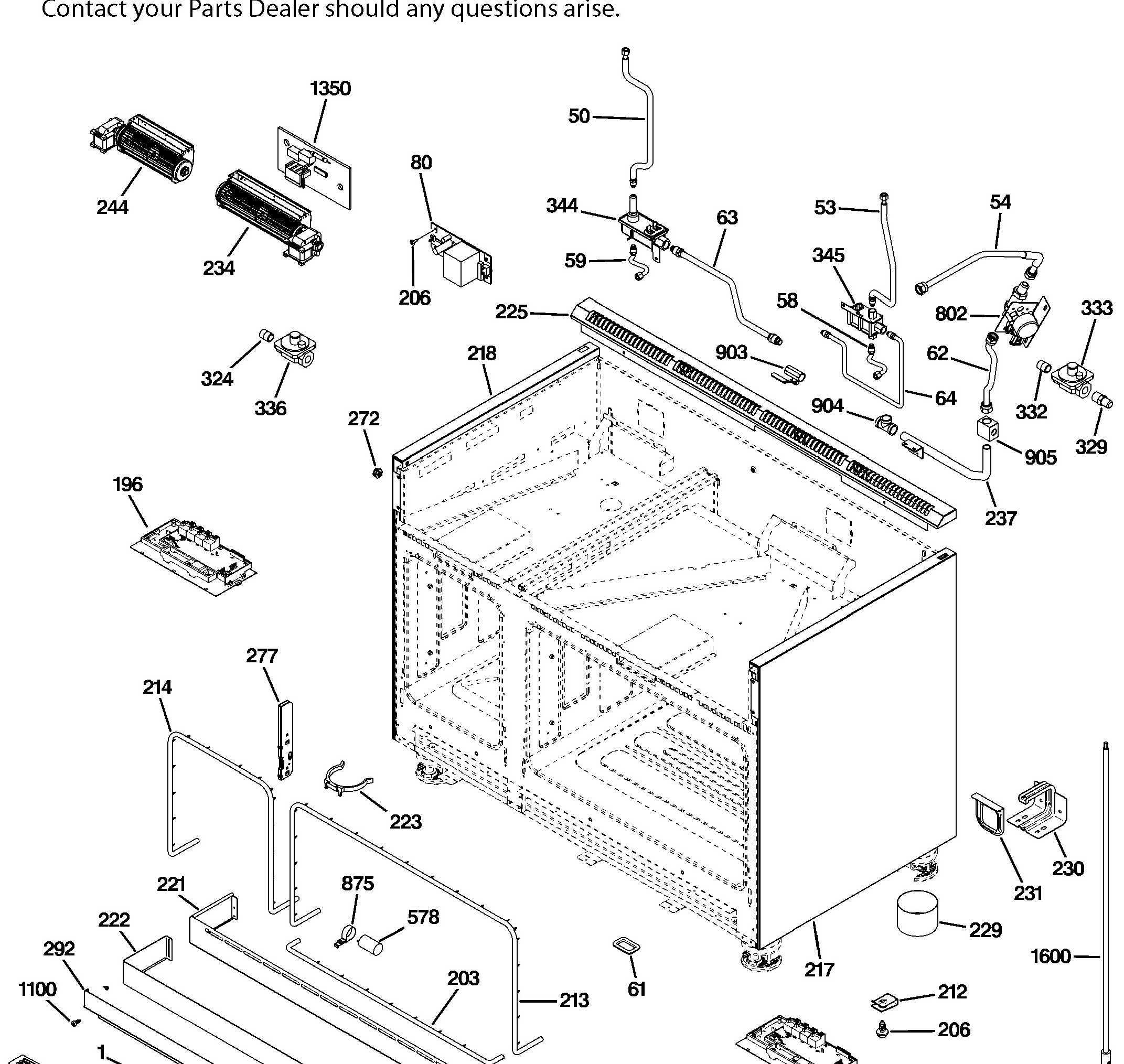 ZGP486NDR1SS Exploded View 8 appliance exploded-view parts diagram