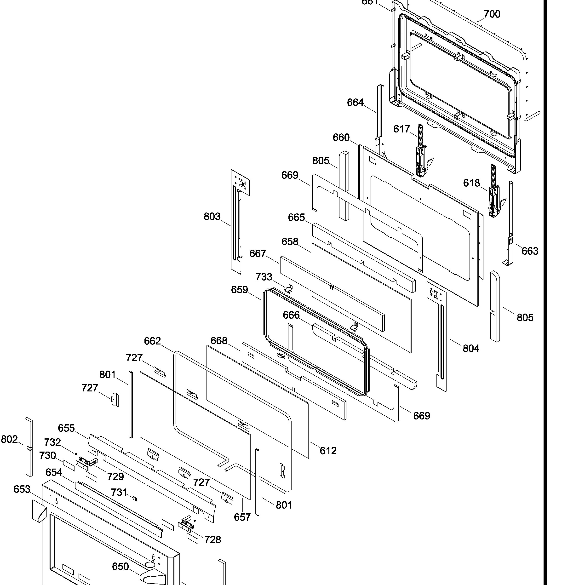 ZGP486NDR2SS Exploded View 5 appliance exploded-view parts diagram
