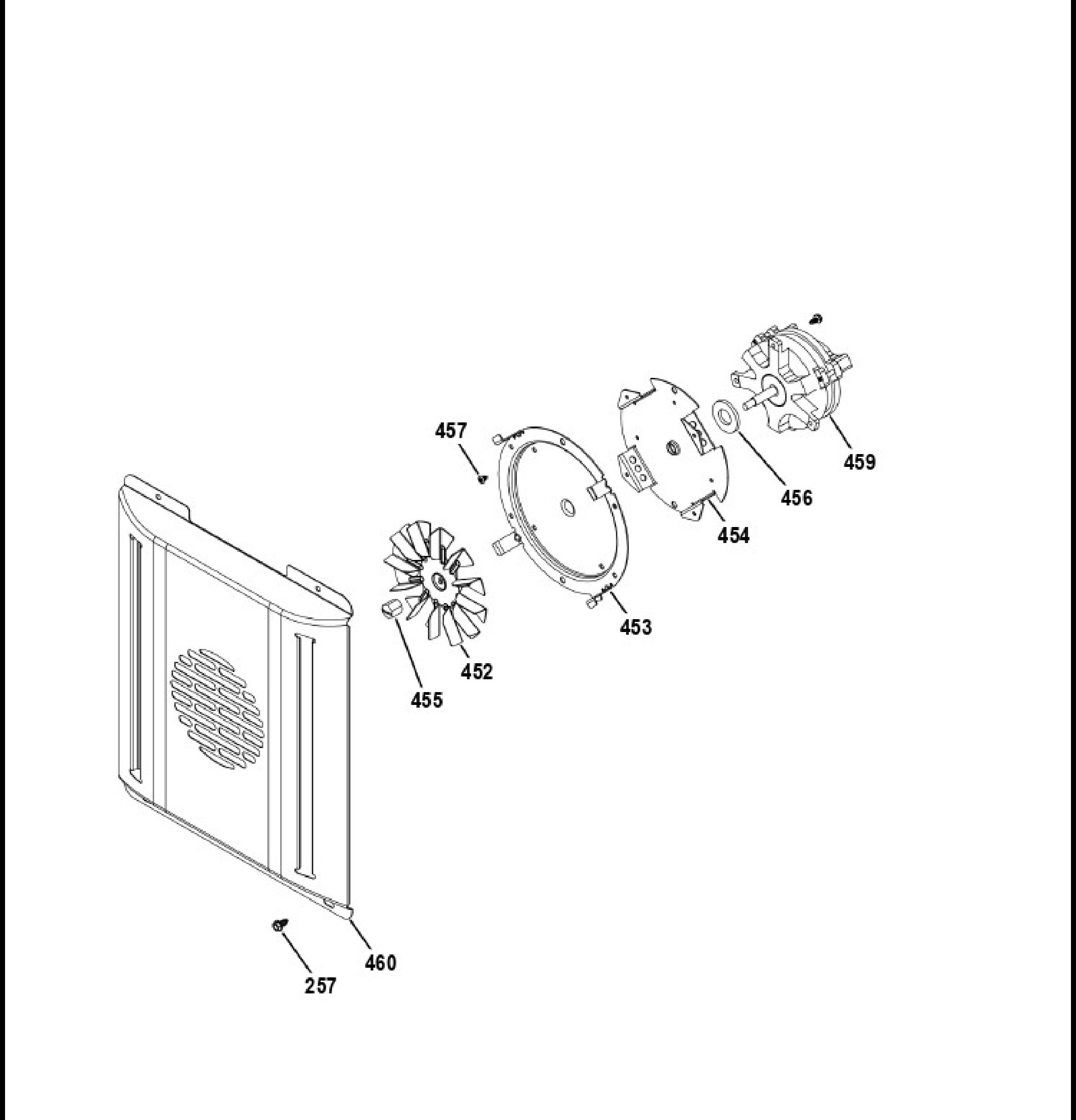 ZGP486NDT1SS Exploded View 12 appliance exploded-view parts diagram