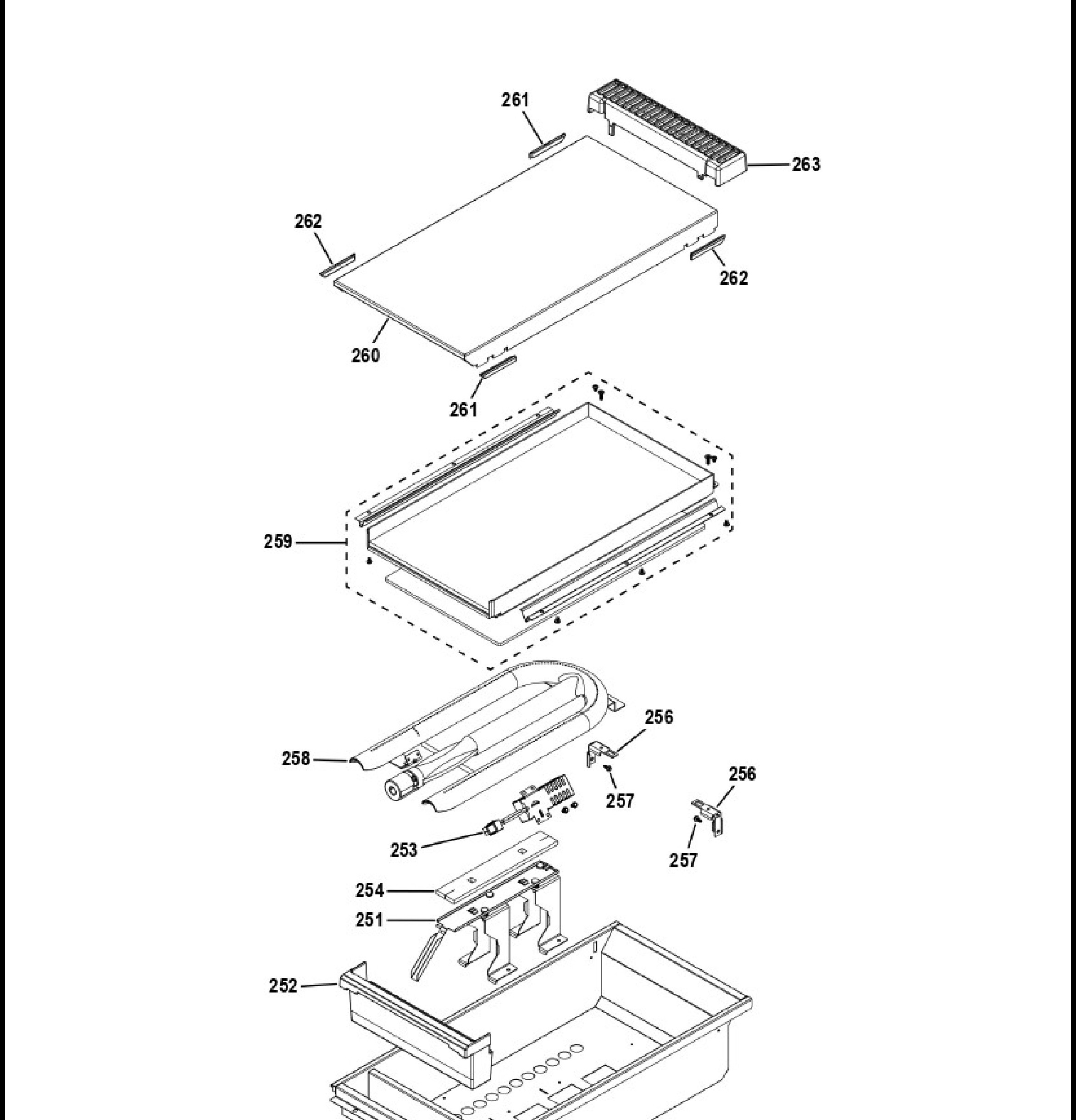 ZGP486NDT1SS Exploded View 7 appliance exploded-view parts diagram