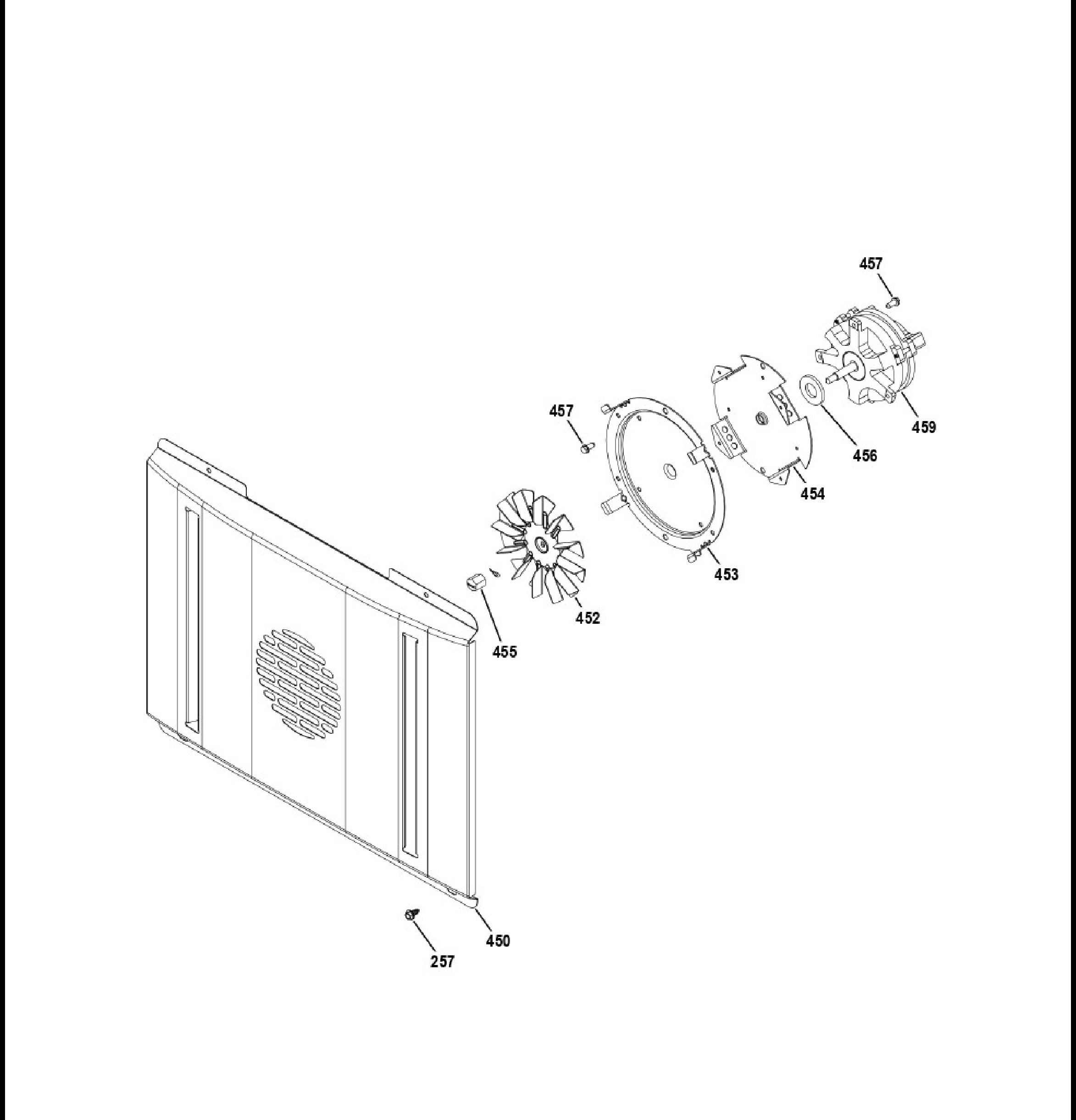 ZGP486NDT1SS Exploded View 11 appliance exploded-view parts diagram