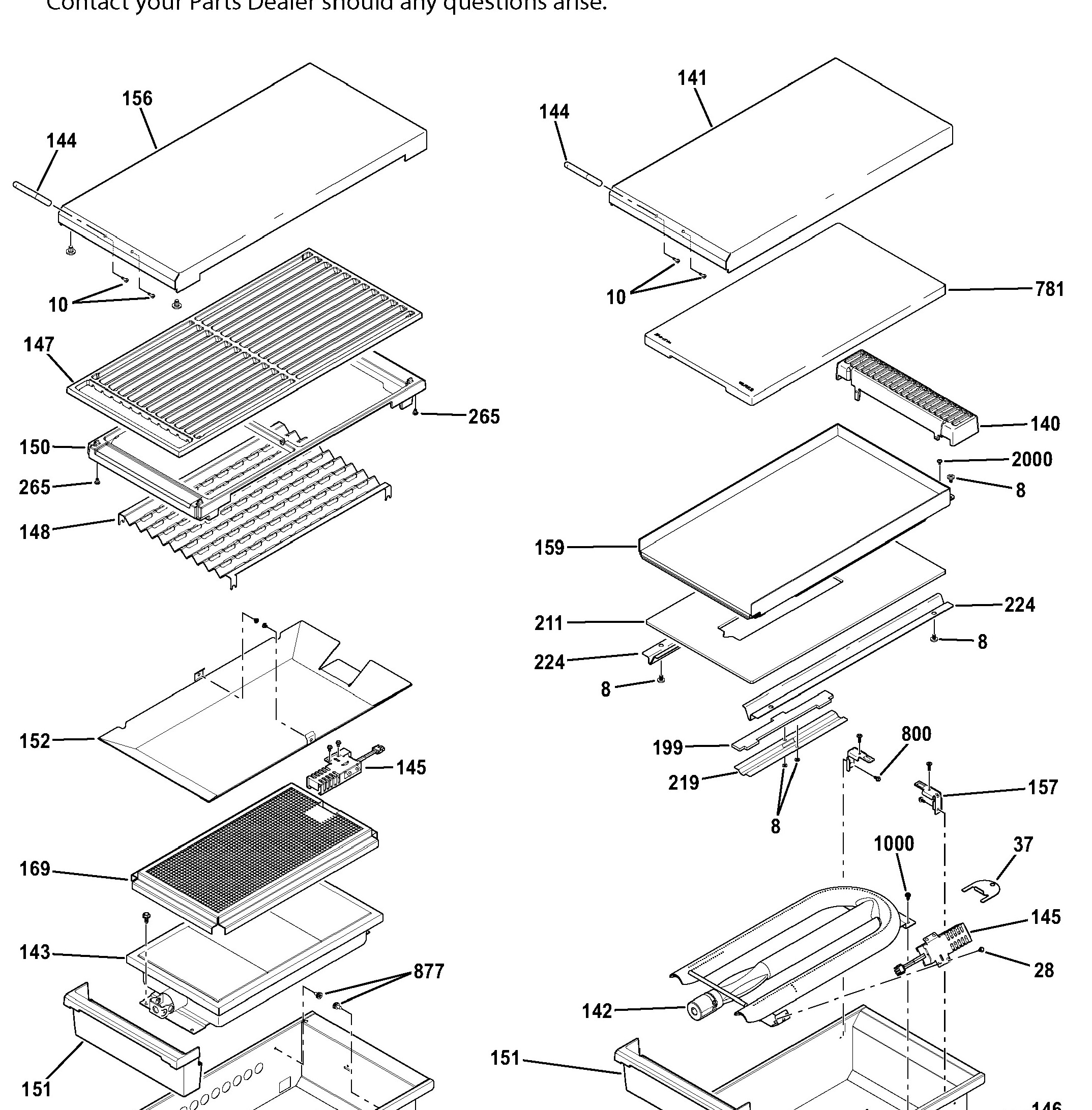 ZGU484NGP8SS Exploded View 3 appliance exploded-view parts diagram