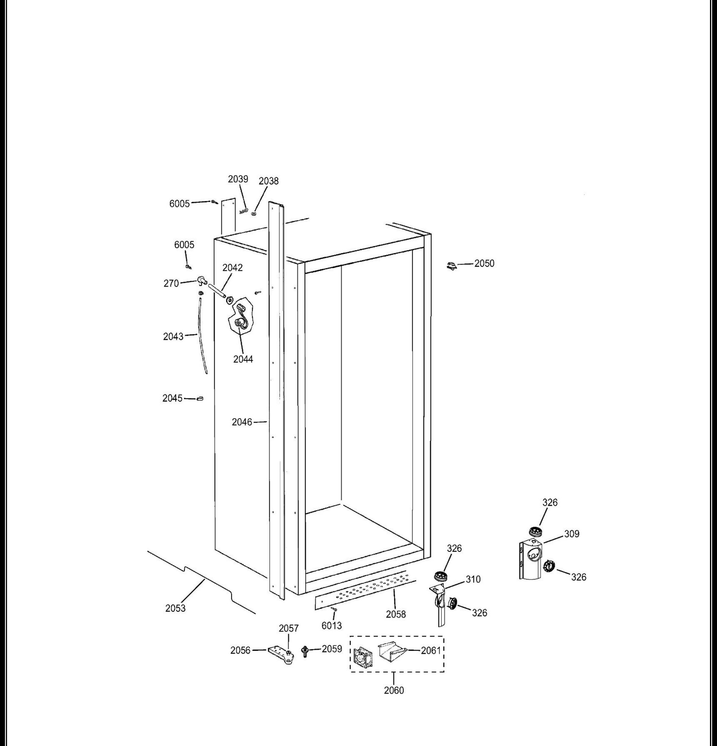 ZIF360NHALH Exploded View 3 appliance exploded-view parts diagram