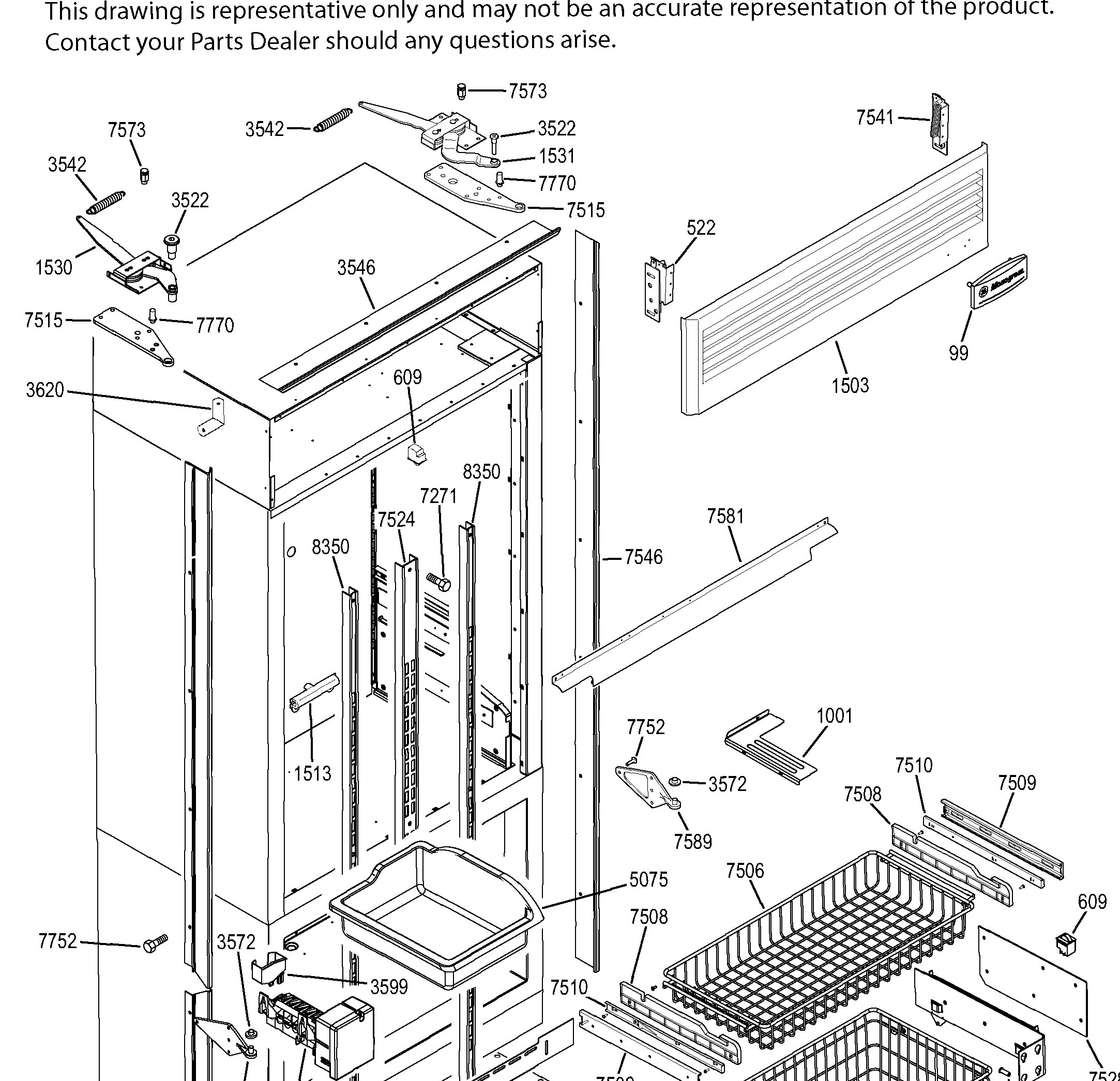 ZIPP360NHASS Exploded View 2 appliance exploded-view parts diagram