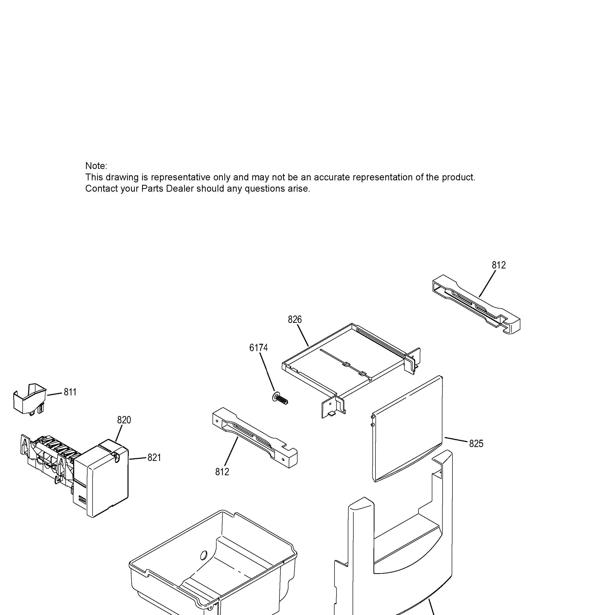 ZIS420NHC Exploded View 9 appliance exploded-view parts diagram