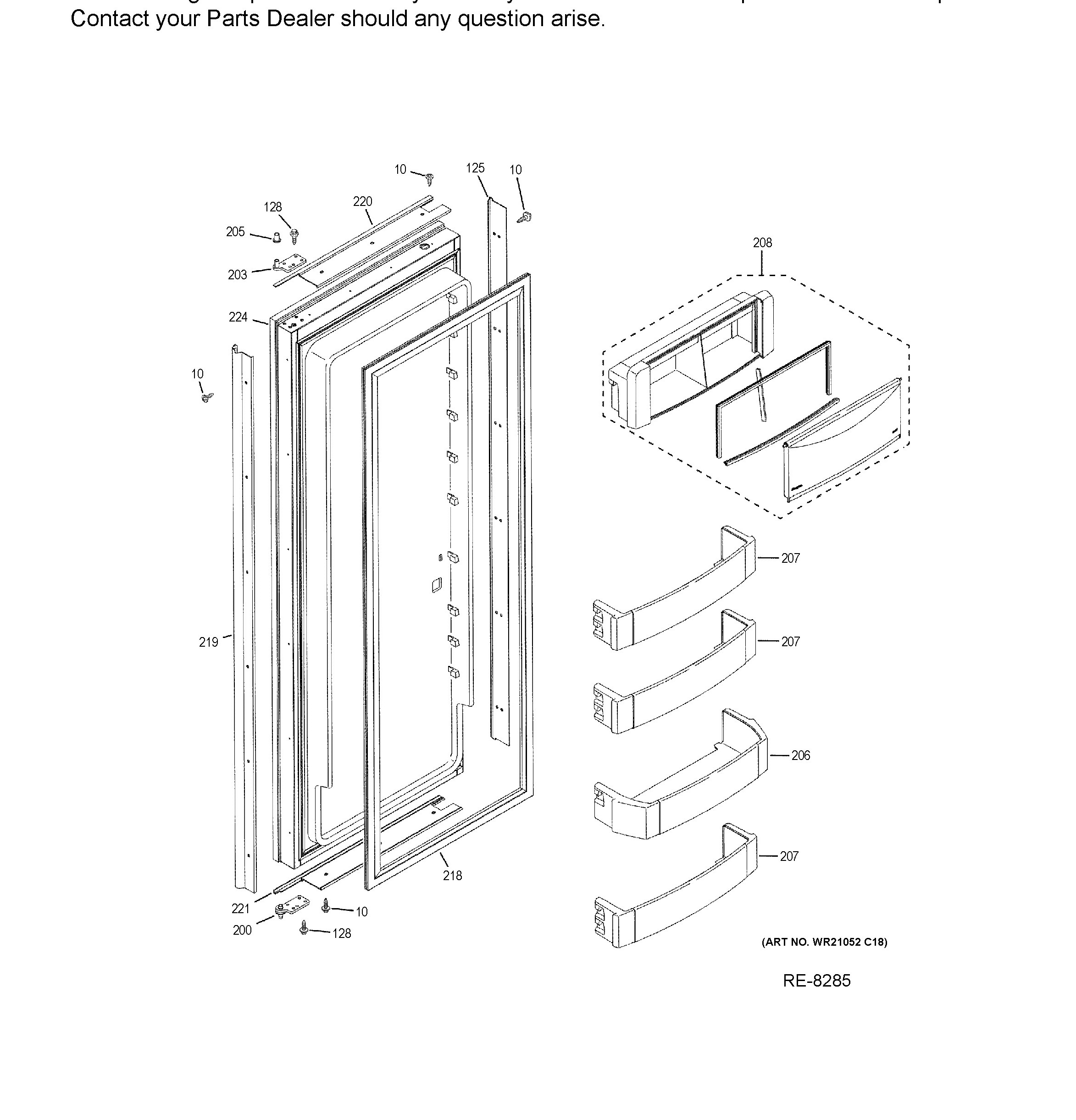 ZIS420NNBII Exploded View 4 appliance exploded-view parts diagram