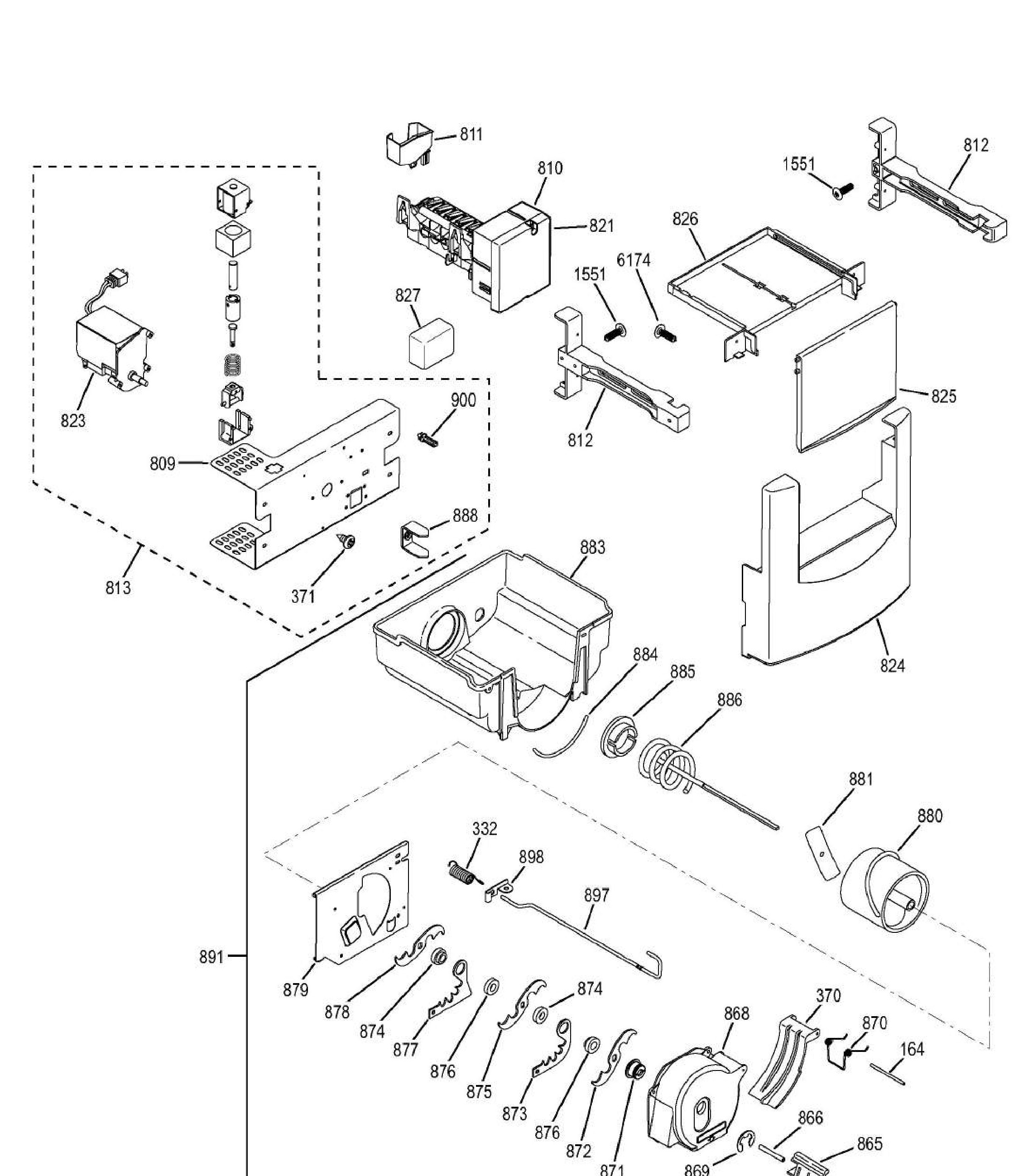 ZISS420DHASS Exploded View 5 appliance exploded-view parts diagram