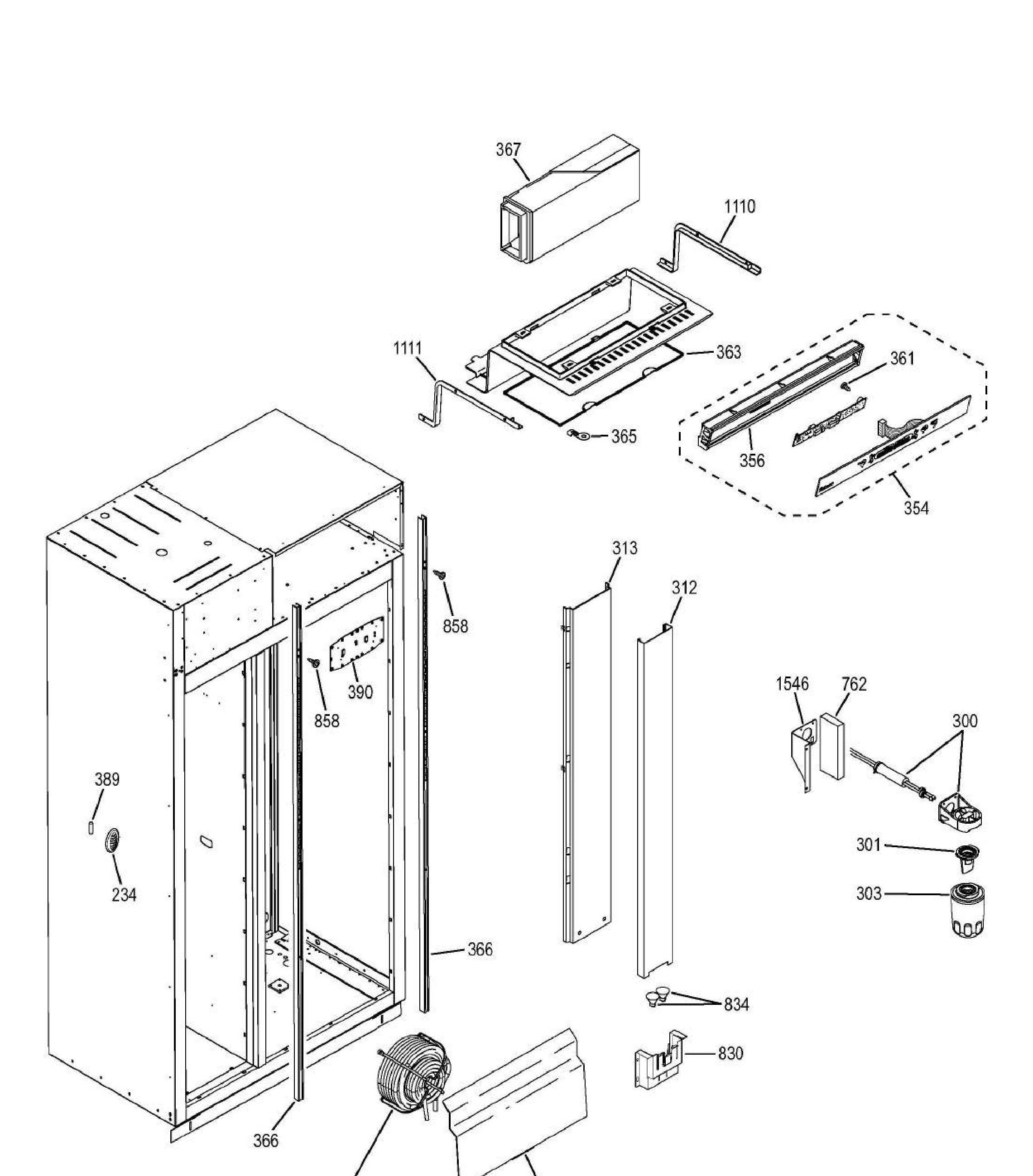 ZISS420DHASS Exploded View 3 appliance exploded-view parts diagram