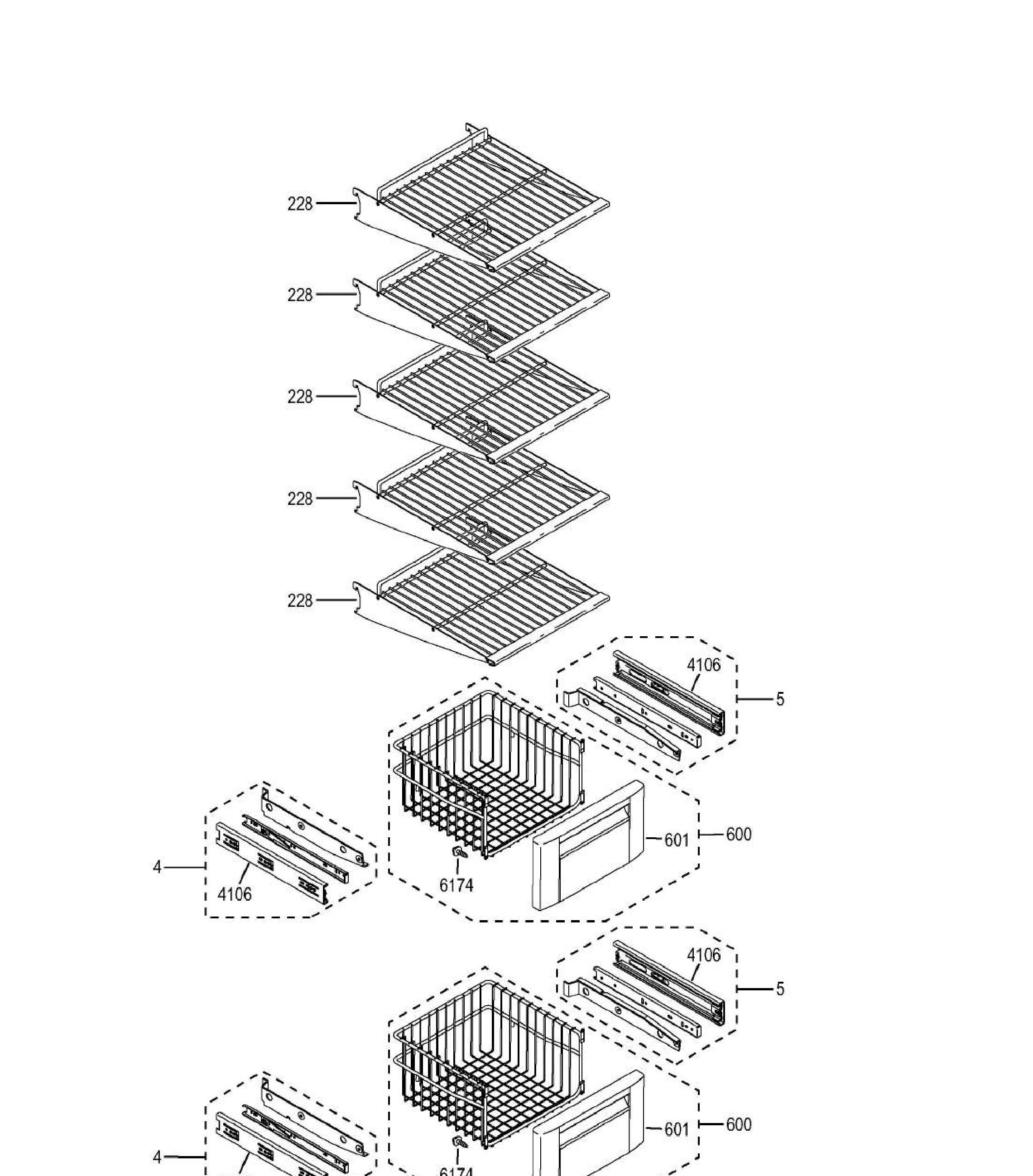ZISS420DHASS Exploded View 2 appliance exploded-view parts diagram
