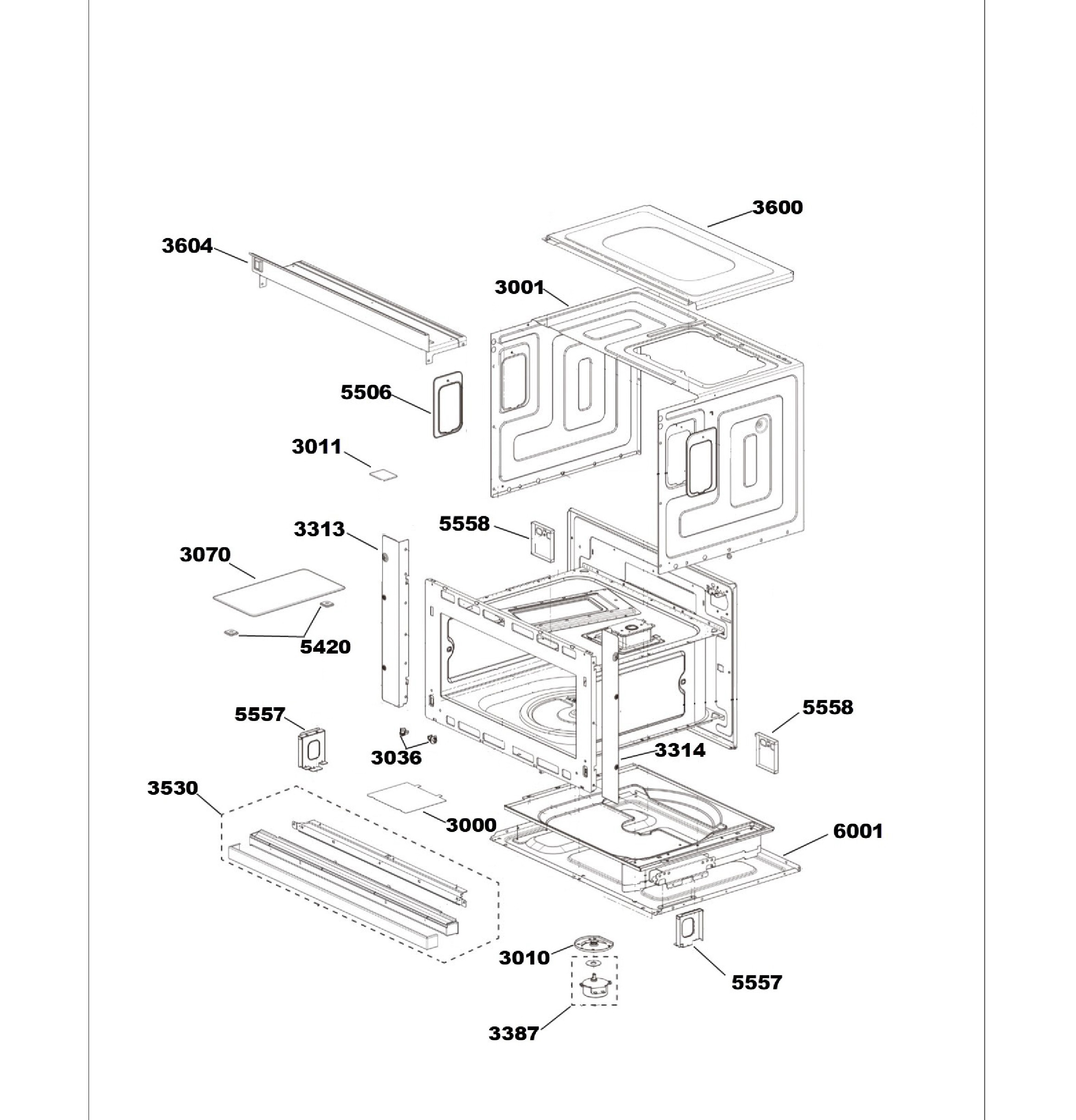 ZSB9231N1SS Exploded View 4 appliance exploded-view parts diagram